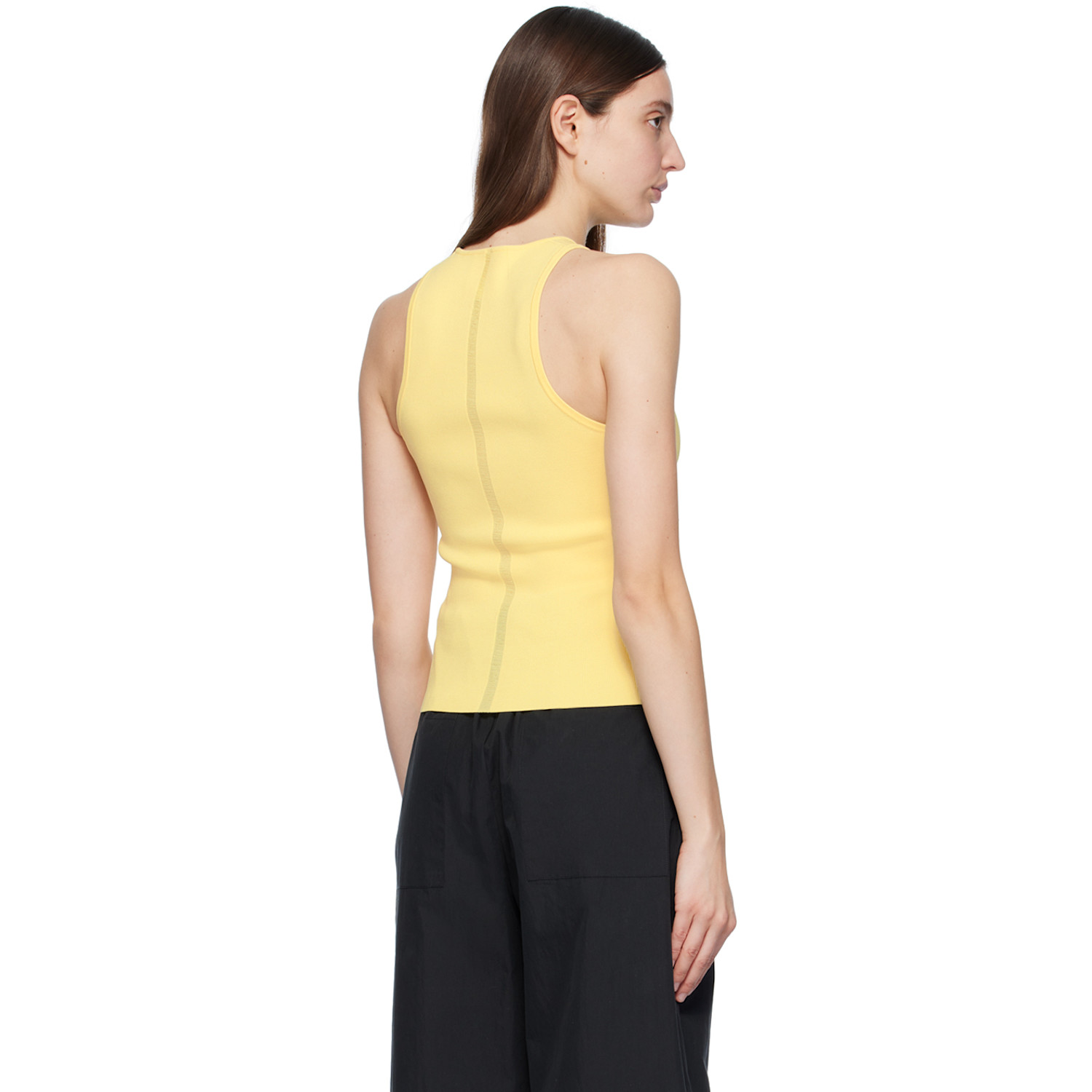  Paris Georgia Yellow Mia Tank Top 