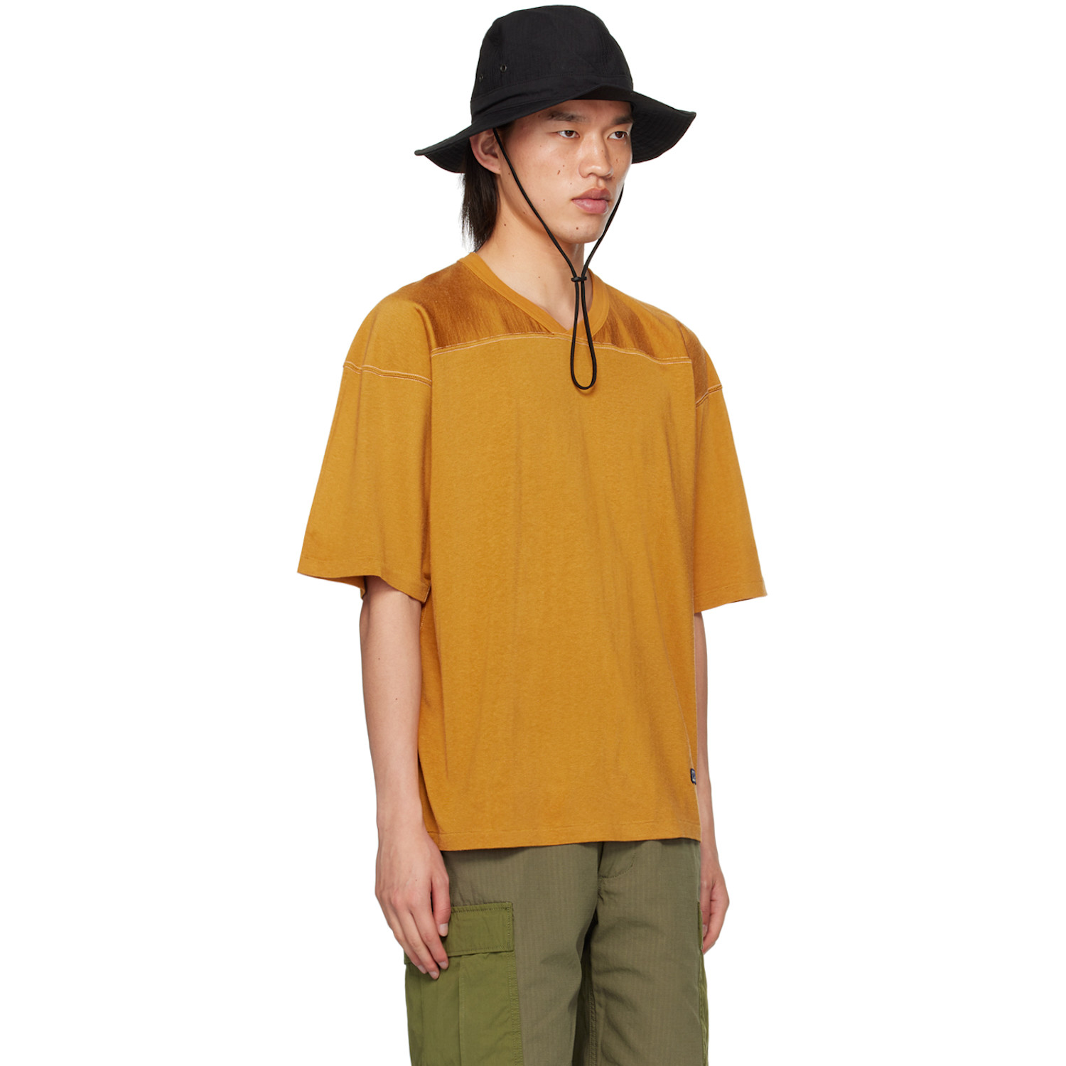  Nanamica Yellow Midshipman T-shirt 