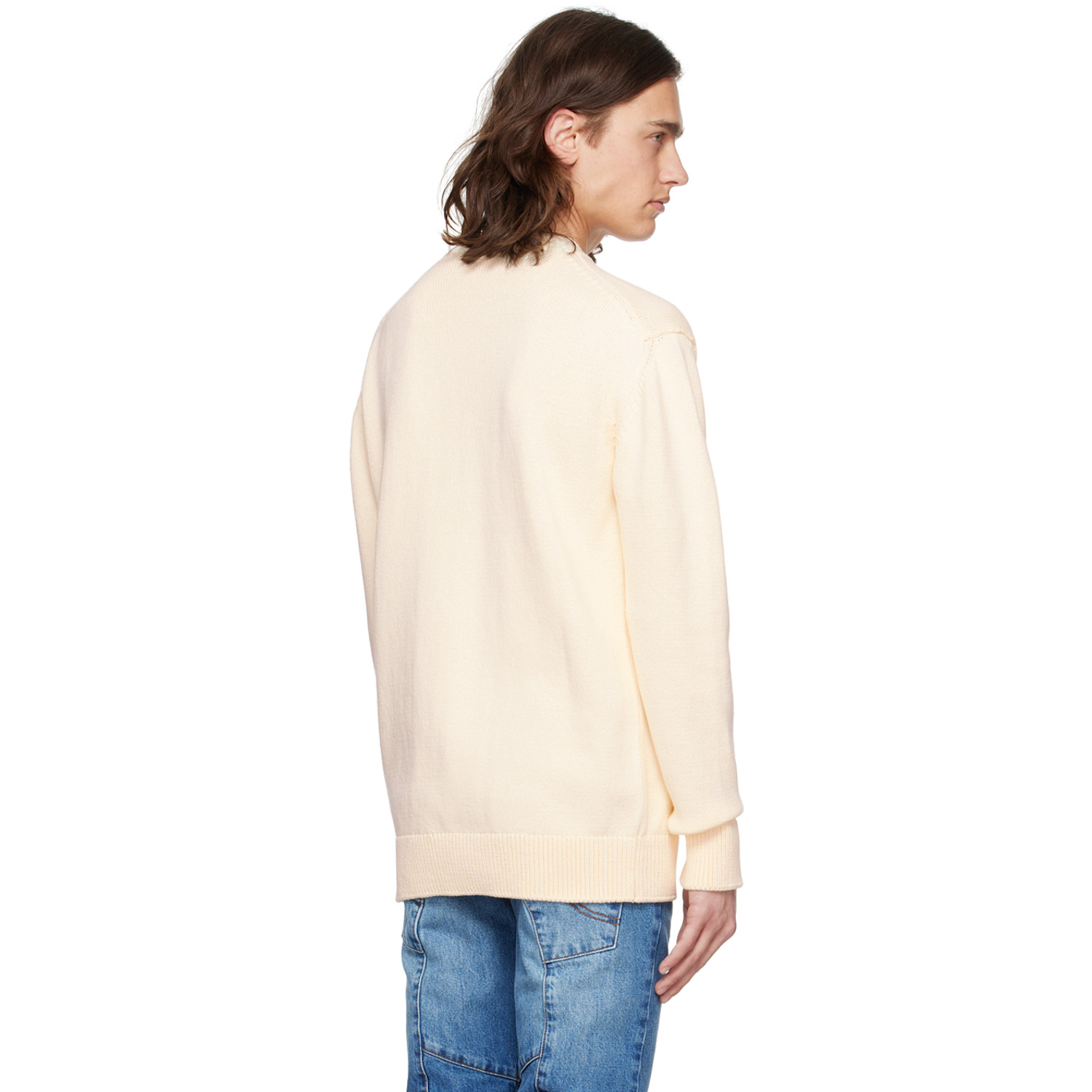  Stella Mccartney Off-white Embroidered Sweater 