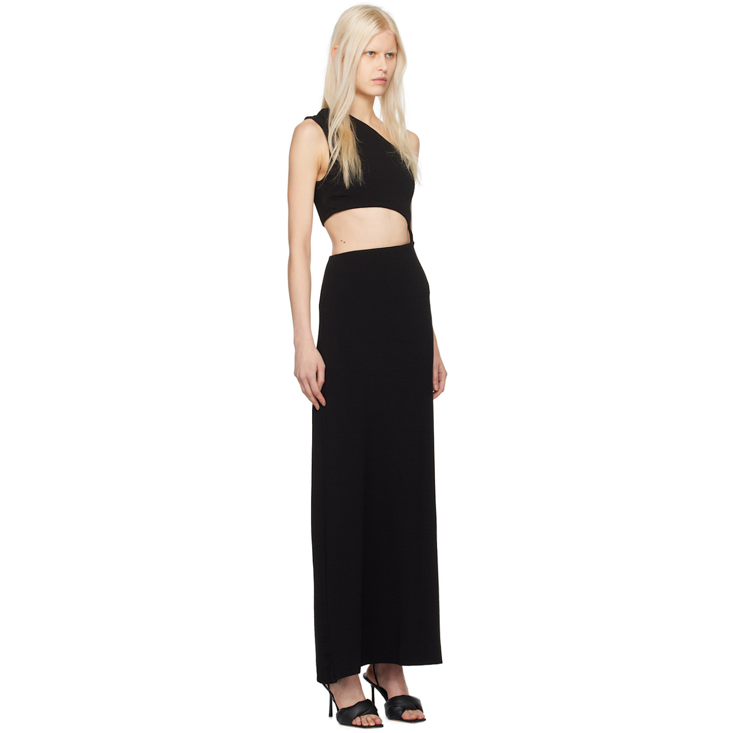  Esse Studios Black Omnia Maxi Dress 