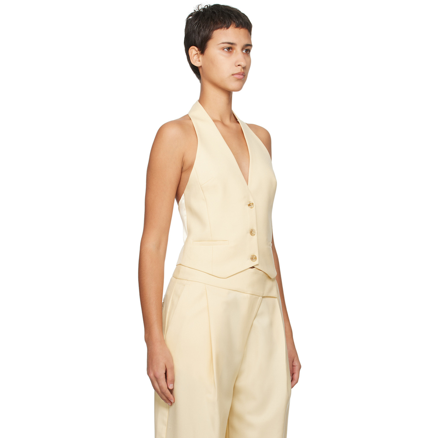  Esse Studios Yellow Delphi Vest 