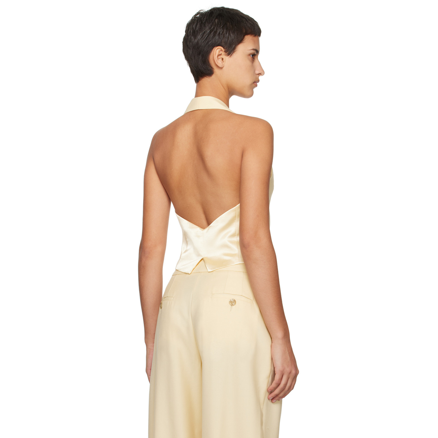  Esse Studios Gilet Delphi Jaune 