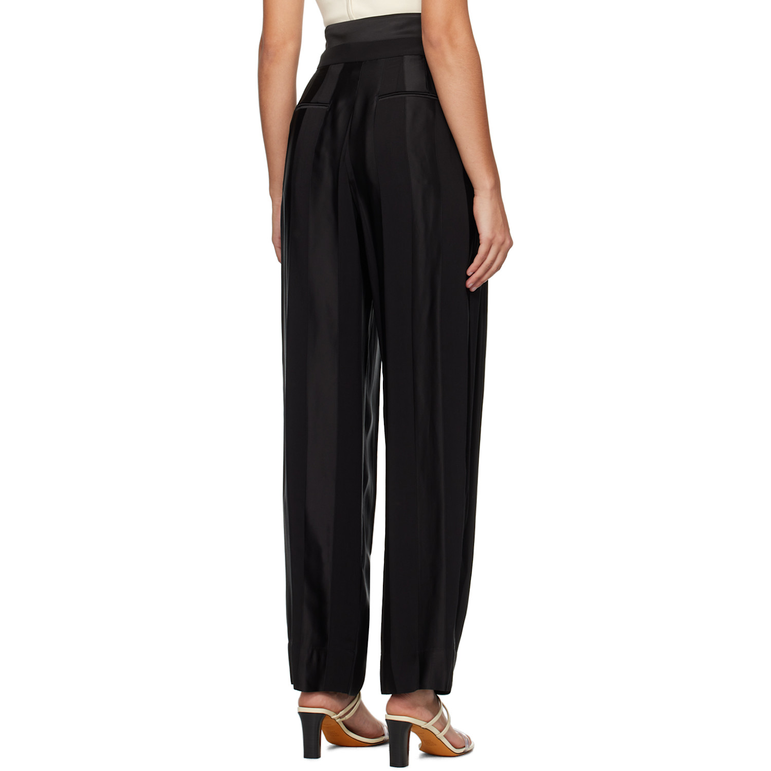  Esse Studios Black Modus Trousers 