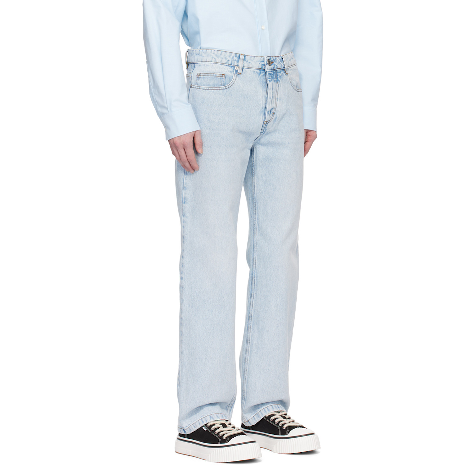  Ami Paris Indigo Classic-fit Jeans 
