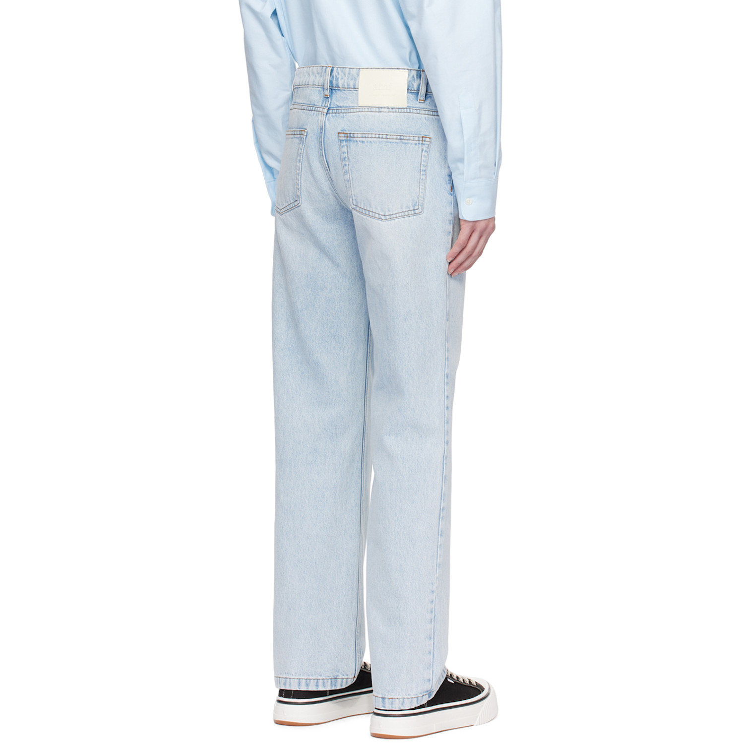  Ami Paris Indigo Classic-fit Jeans 