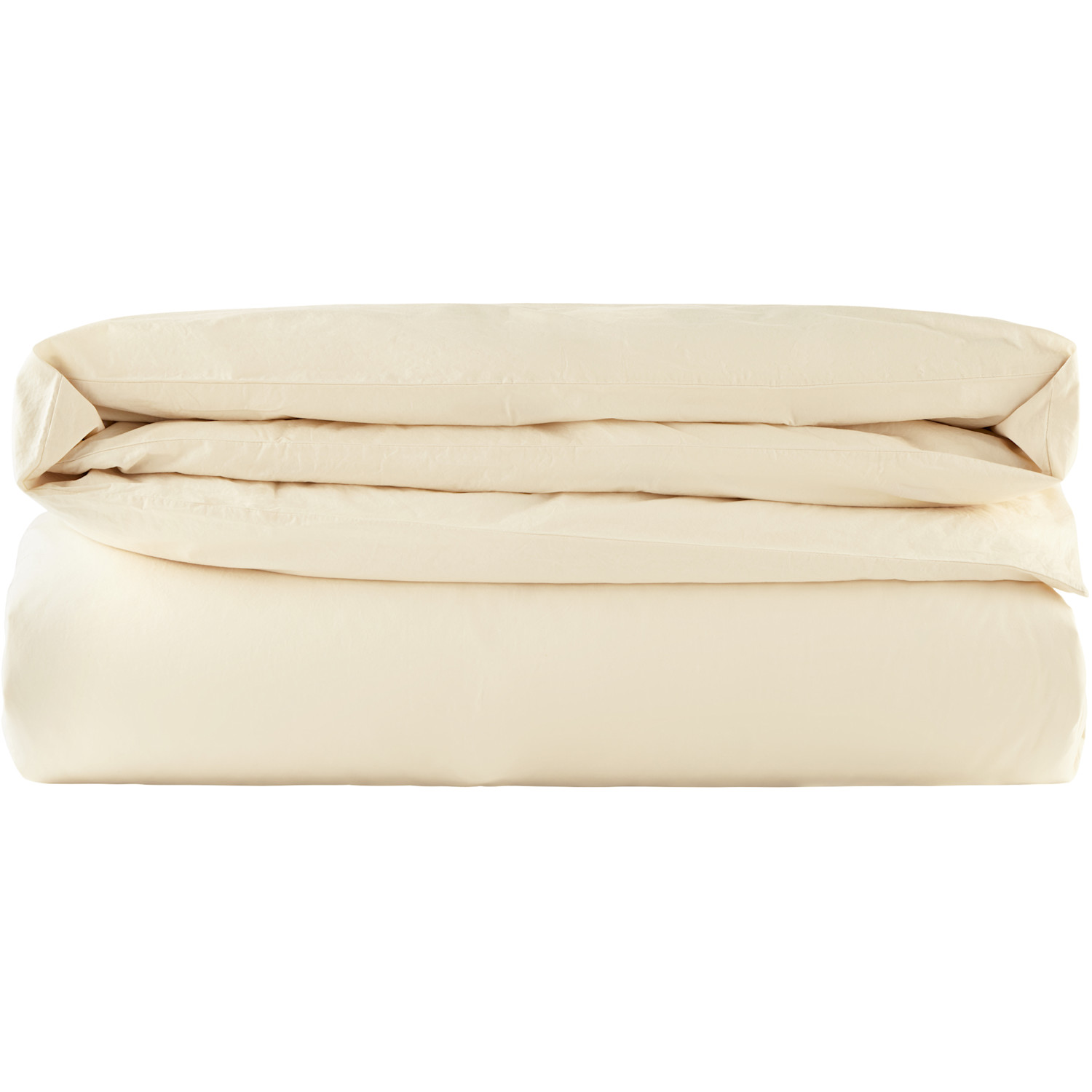  Tekla Off-white Percale Duvet Cover, King 