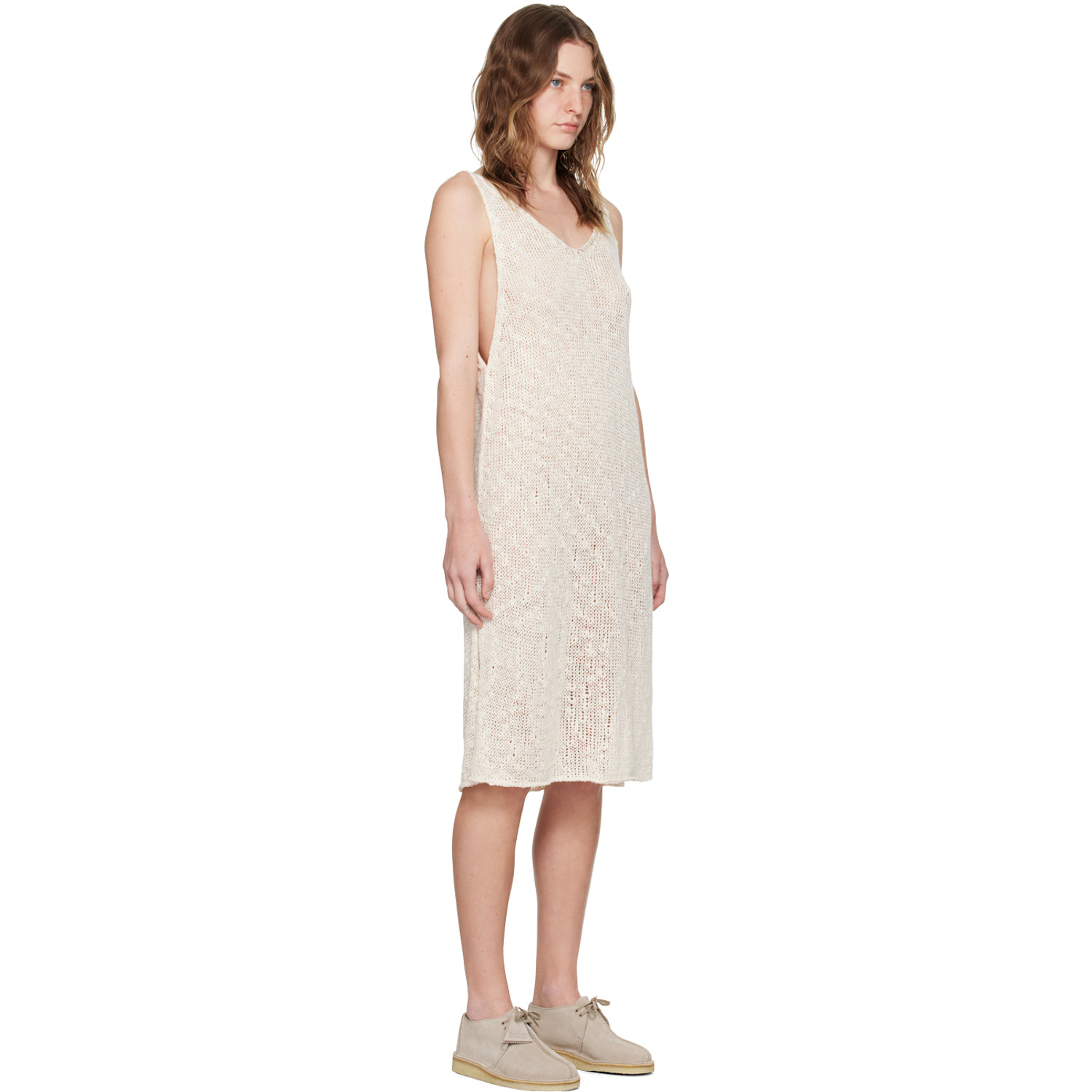  Visvim Beige Harena Midi Dress 