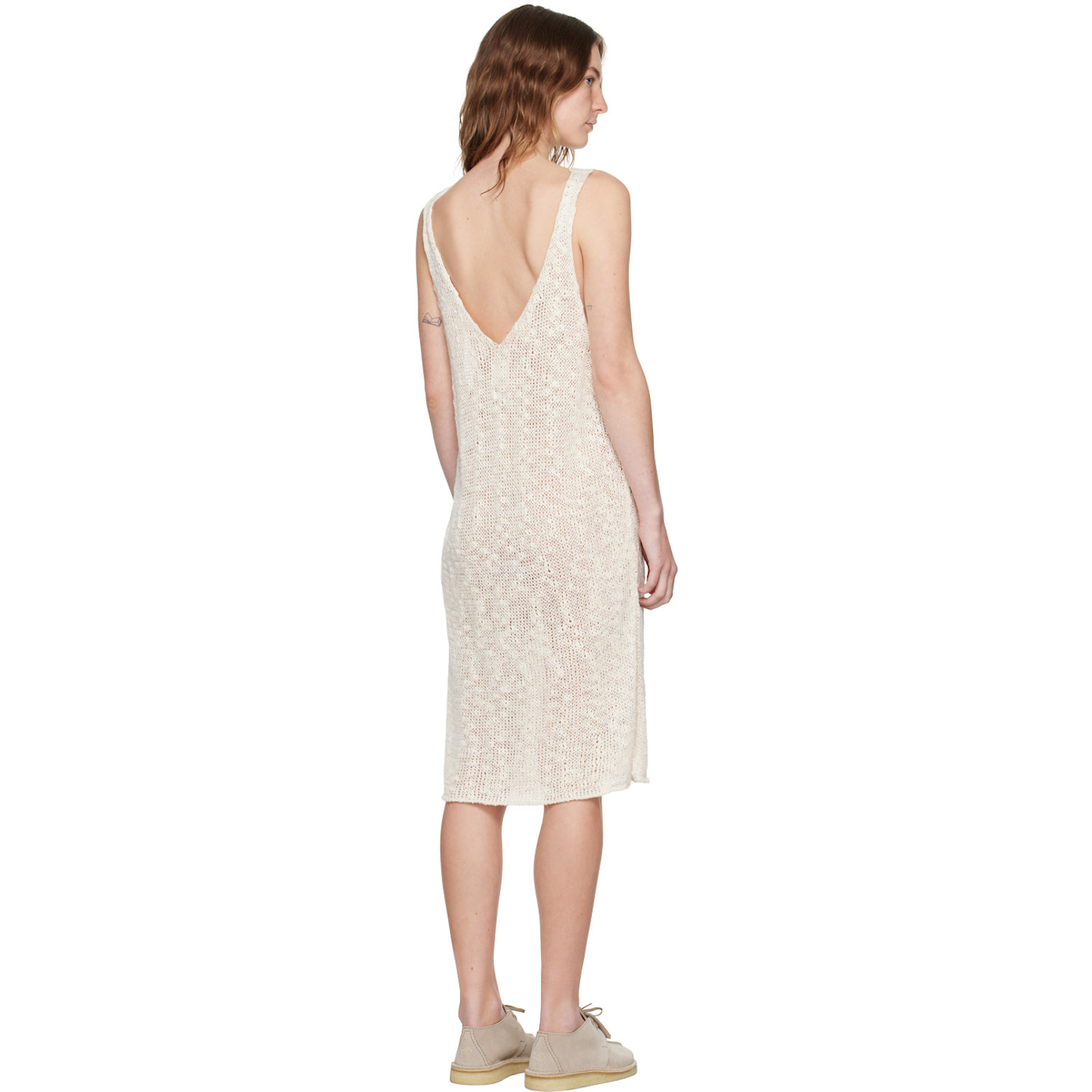  Visvim Beige Harena Midi Dress 