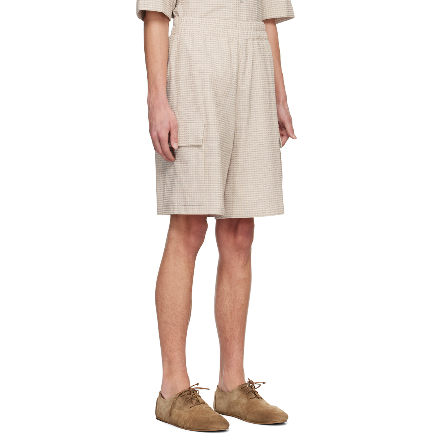  Le17septembre Beige Boxer Shorts 