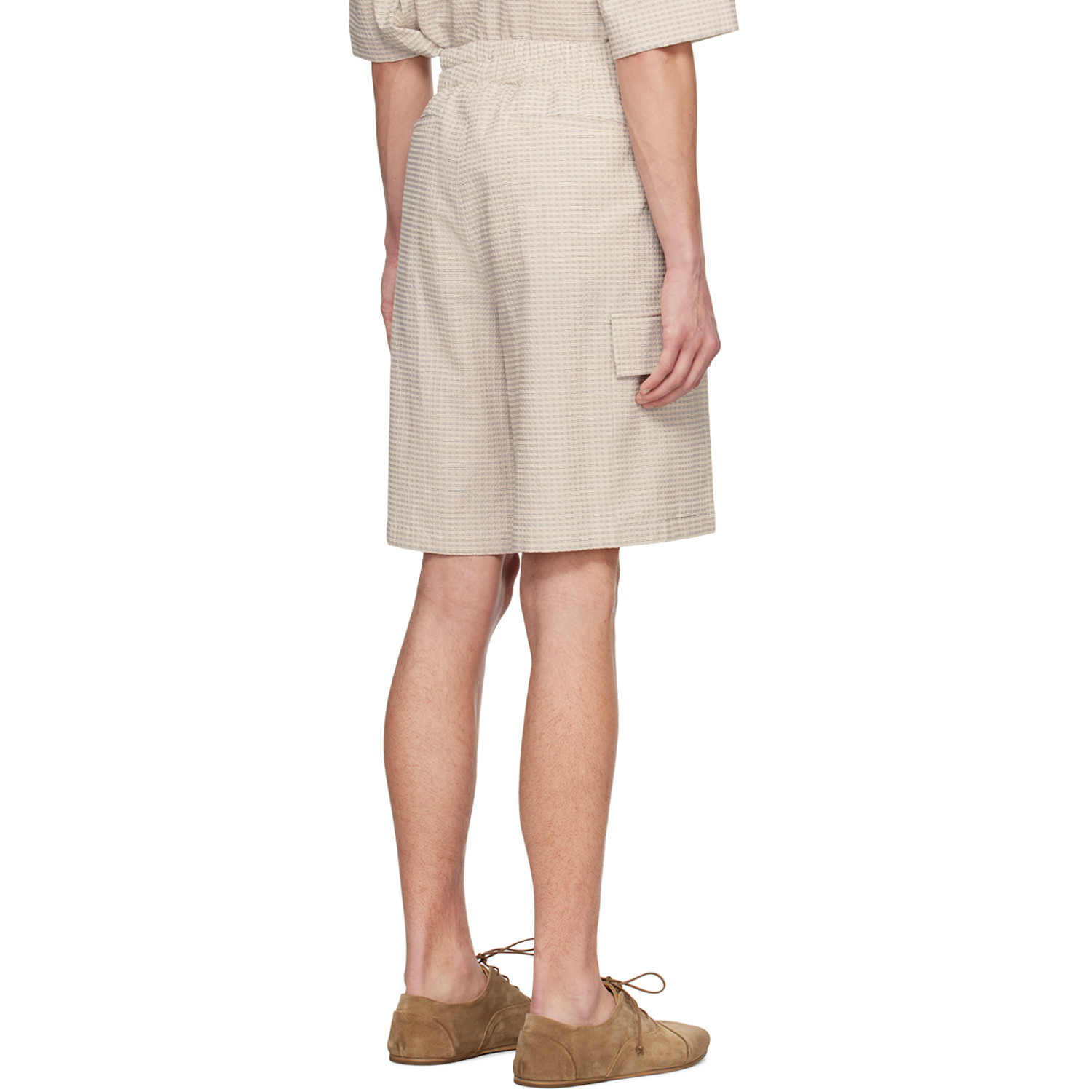  Le17septembre Beige Boxer Shorts 