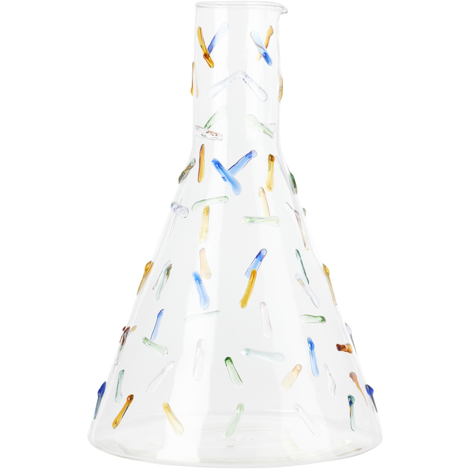  Fazeek Multicolor Limited Edition Confetti Carafe 
