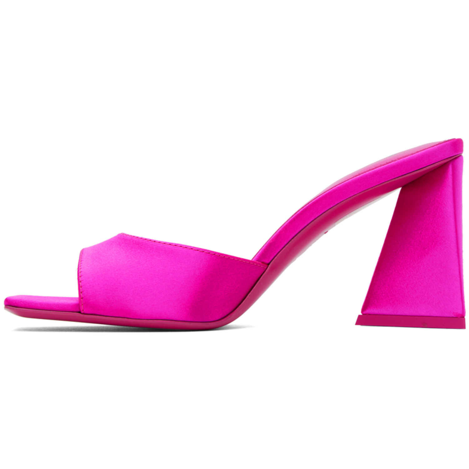  The Attico Pink Mini Devon Mules 