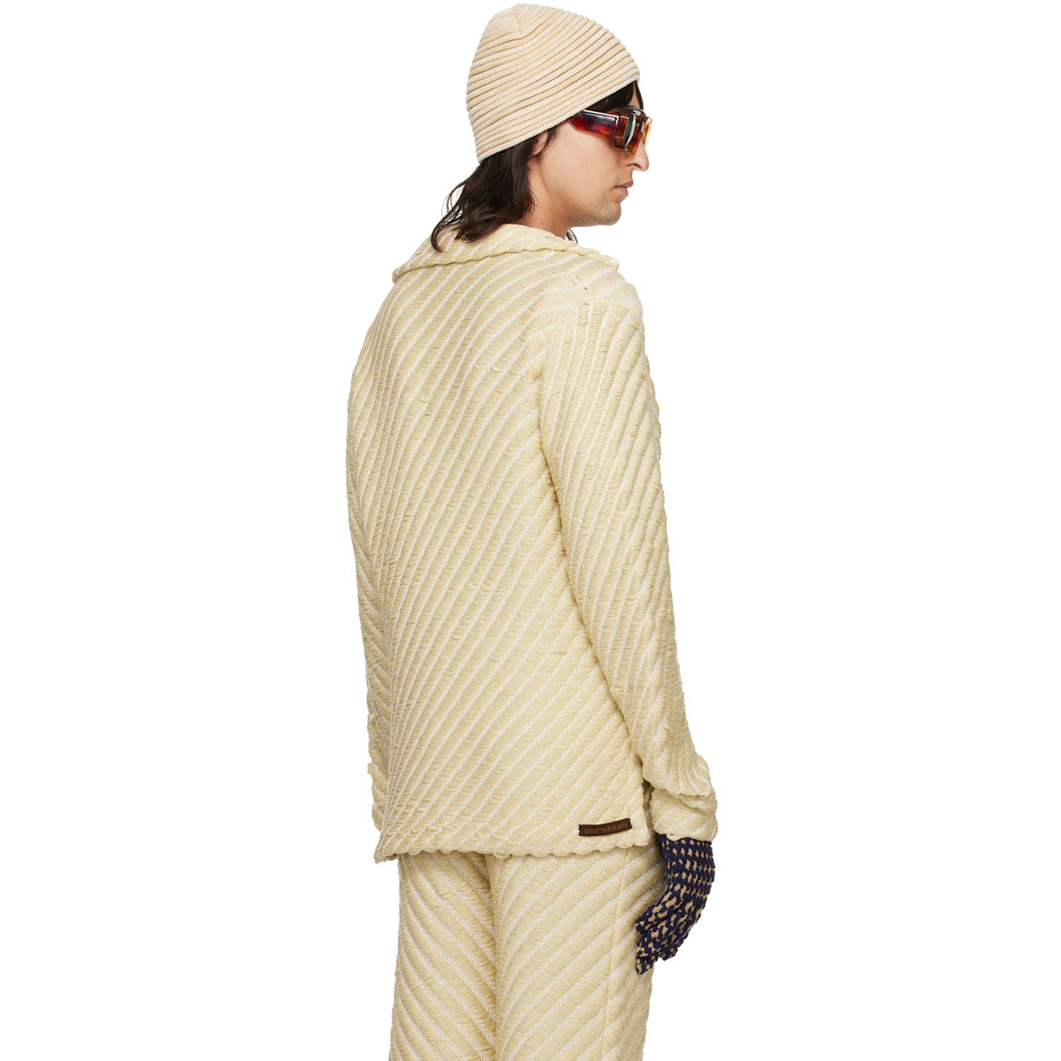  Isa Boulder Ssense Exclusive Beige Jacket 