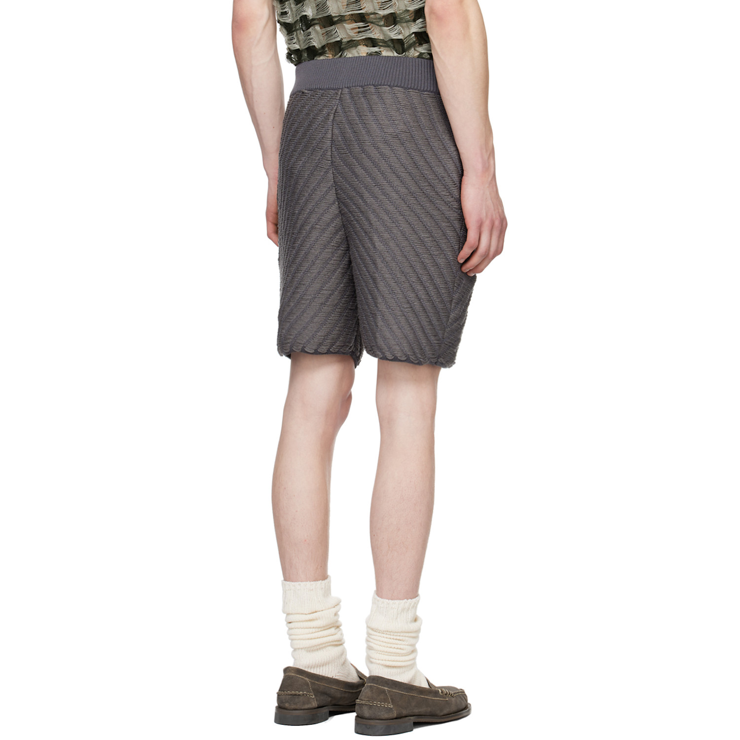  Isa Boulder Ssense Exclusive Gray Shorts 