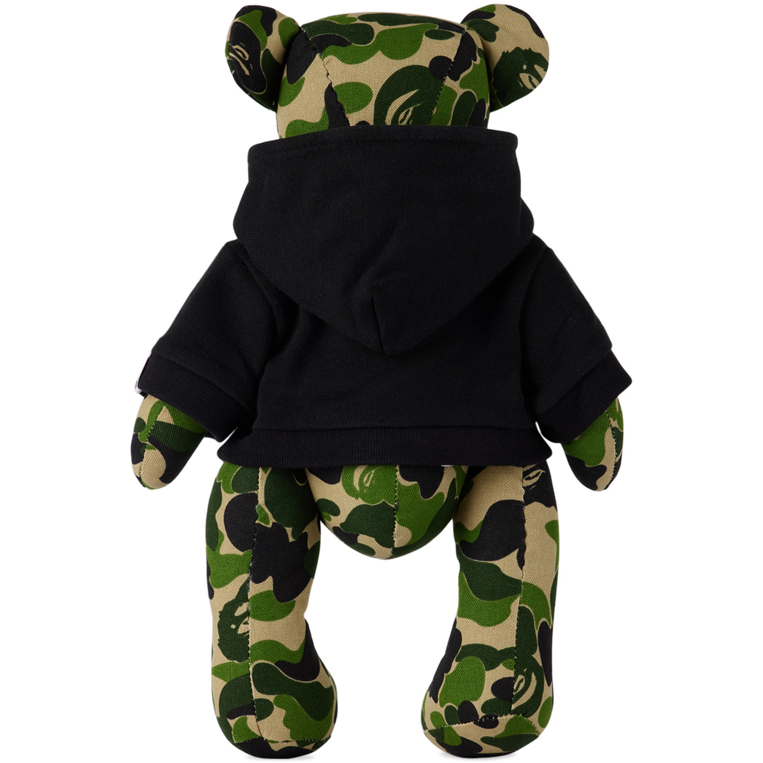  Bape Khaki & Black Abc Camo Bear Plush Toy 