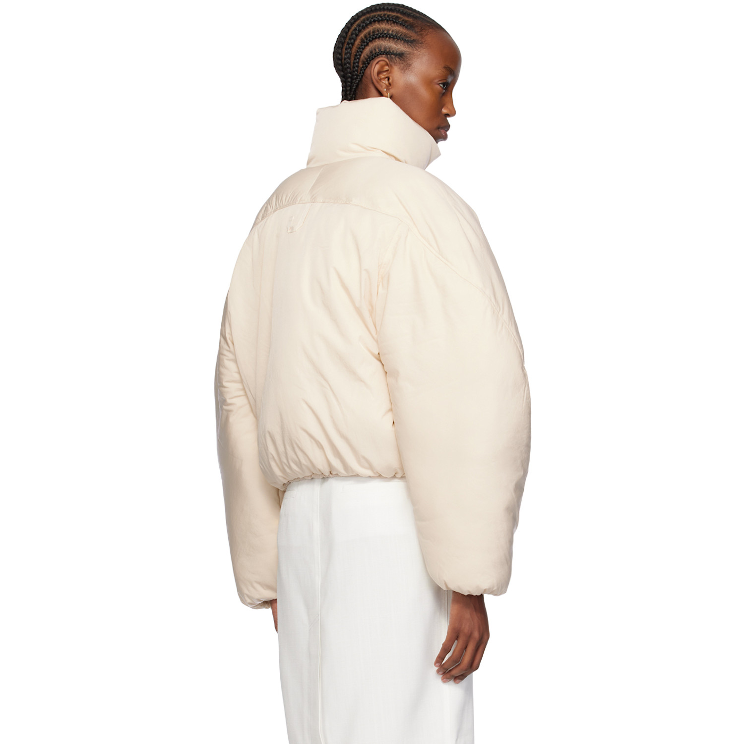  Jacquemus Off-white Les Sculptures 'la Doudoune Courte Caraco' Jacket 