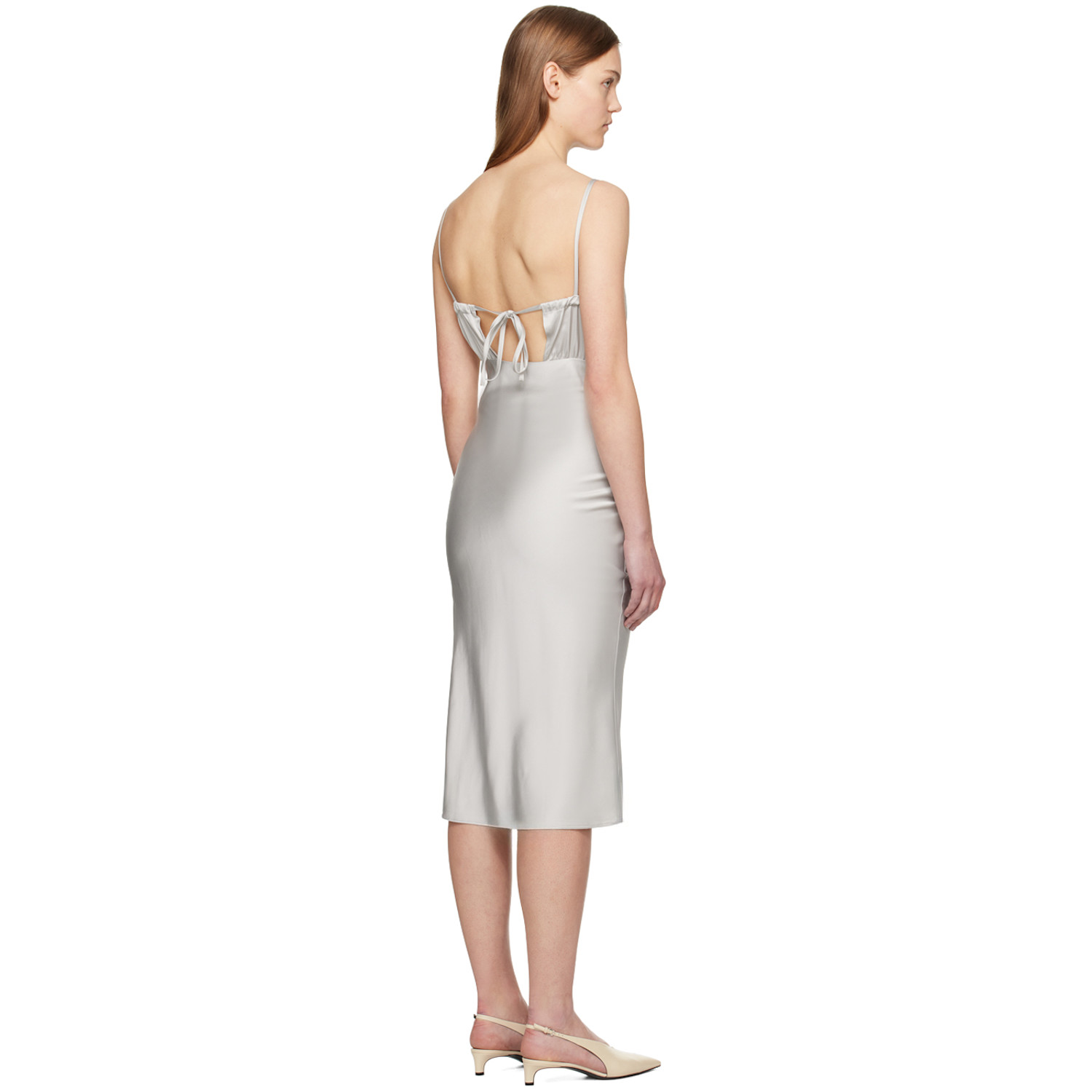  Kijun Gray Emma Midi Dress 