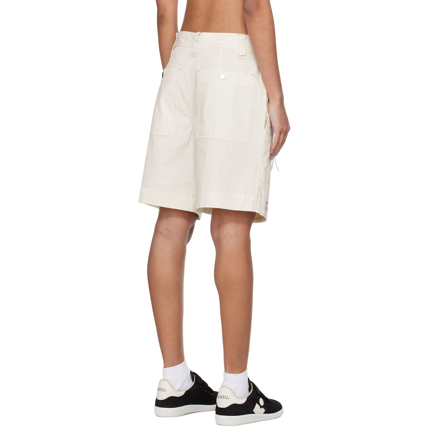  Isabel Marant Etoile Off-white Kynan Shorts 