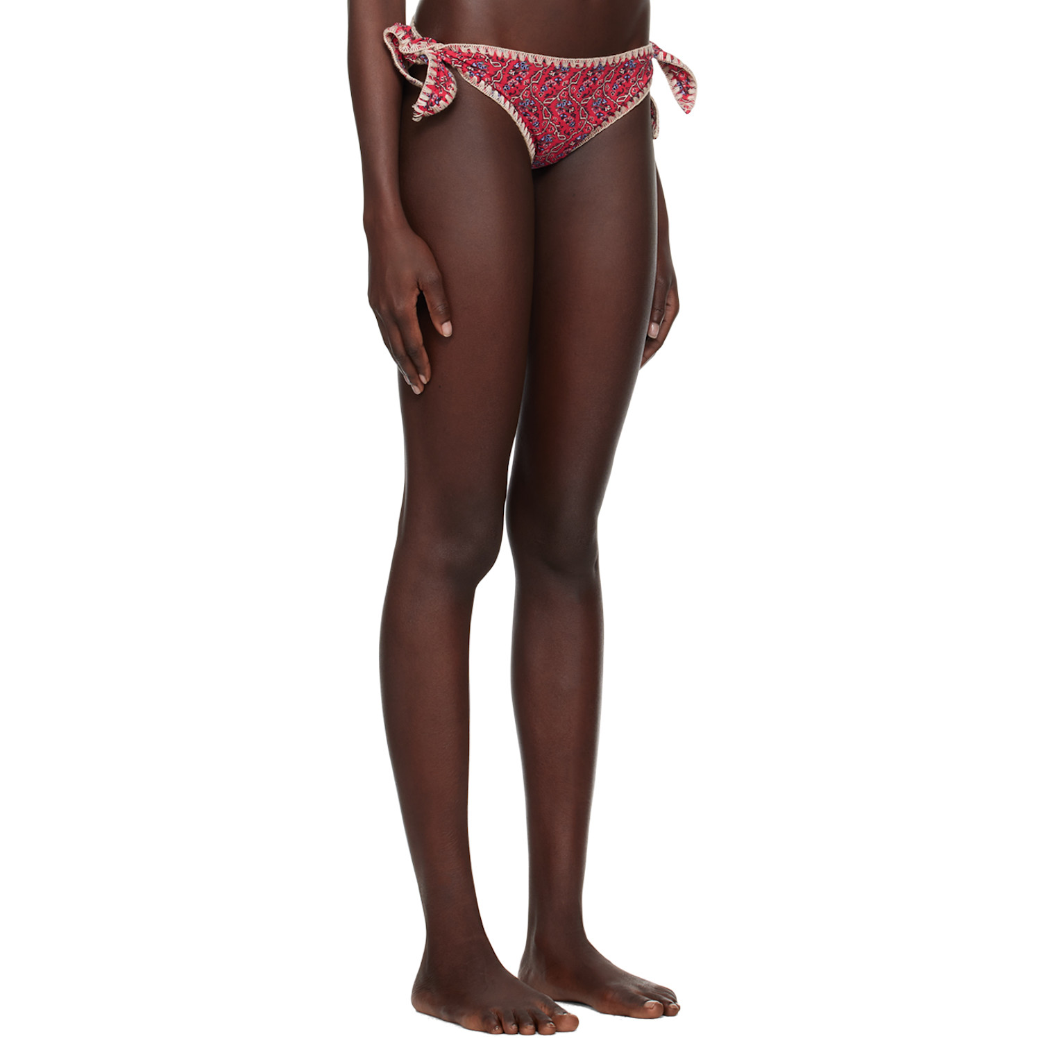  Isabel Marant Etoile Red Sukie Bikini Bottom 