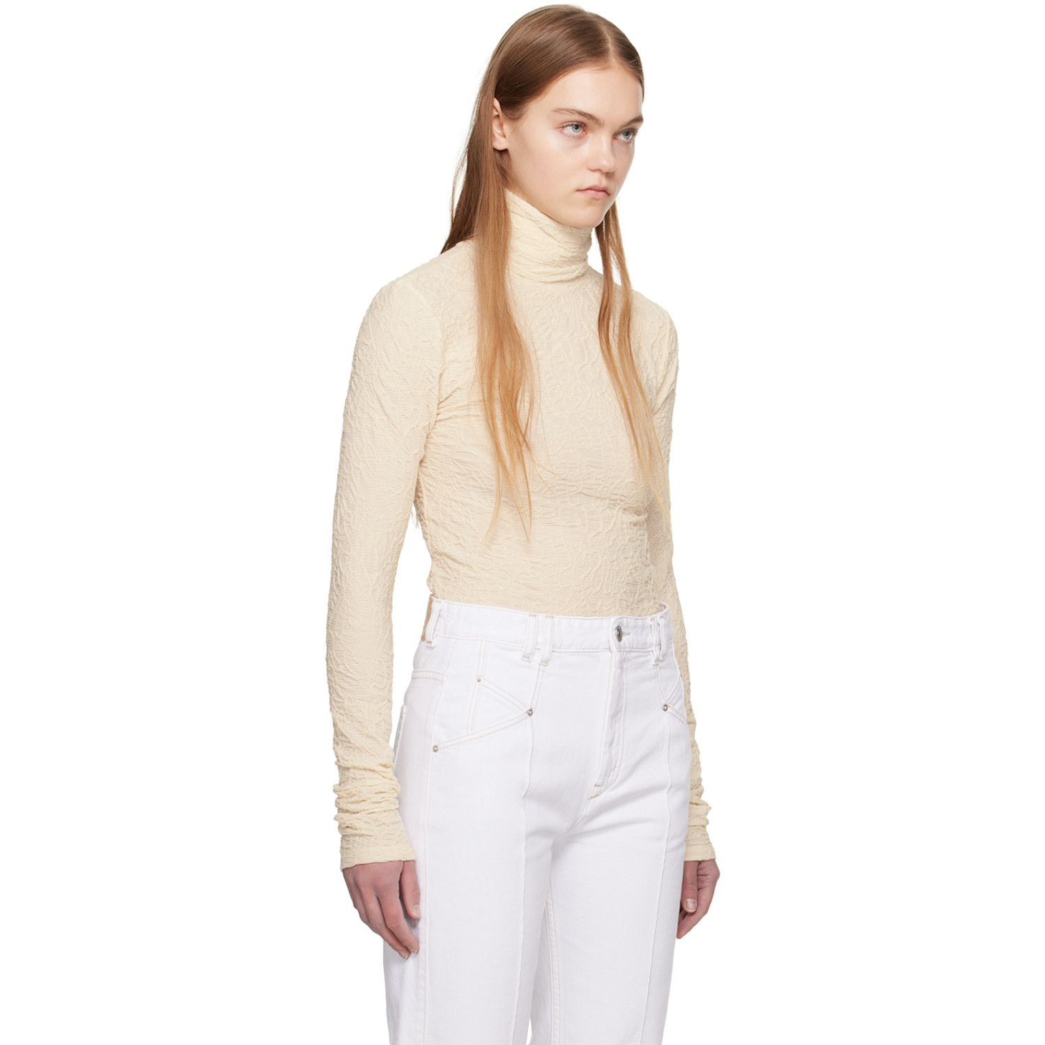  Isabel Marant Off-white Joyela Turtleneck 