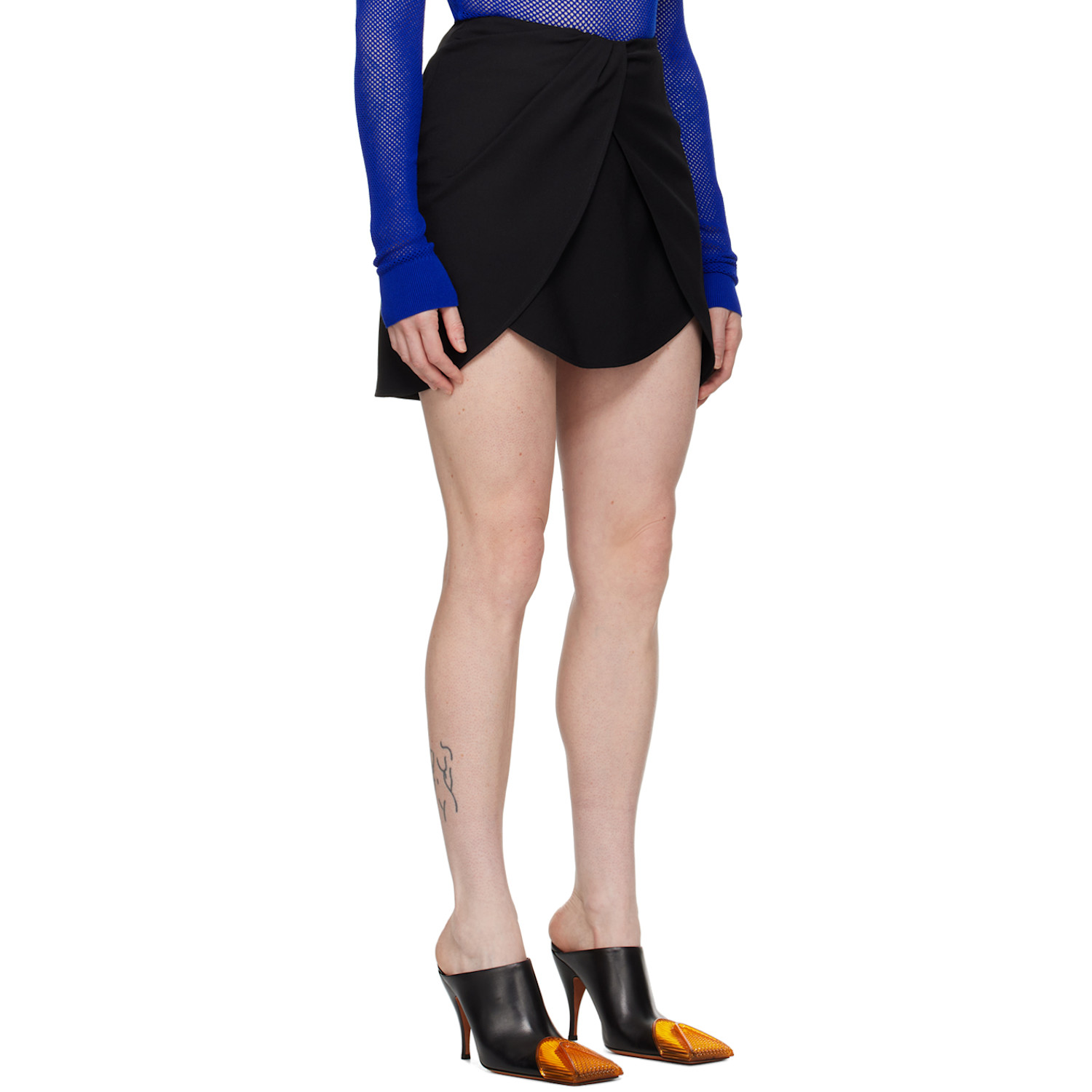  Off-white Black Twist Miniskirt 