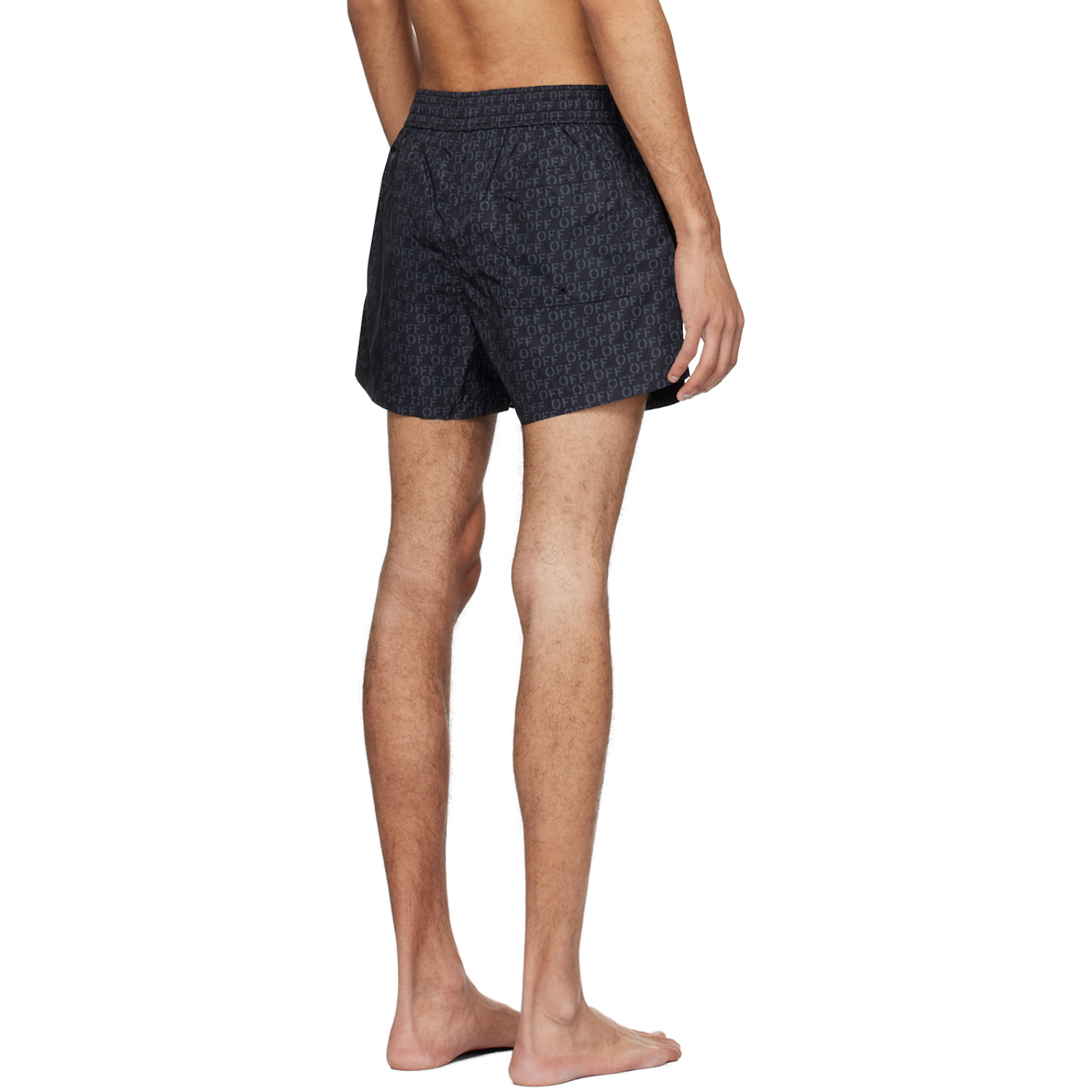  Off-white Black Off Ao Swim Shorts 