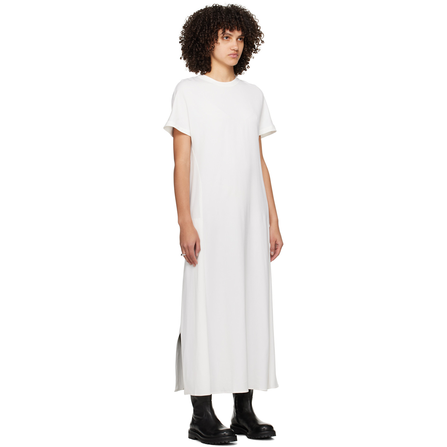  Studio Nicholson Off-white Zip Maxi Dress 