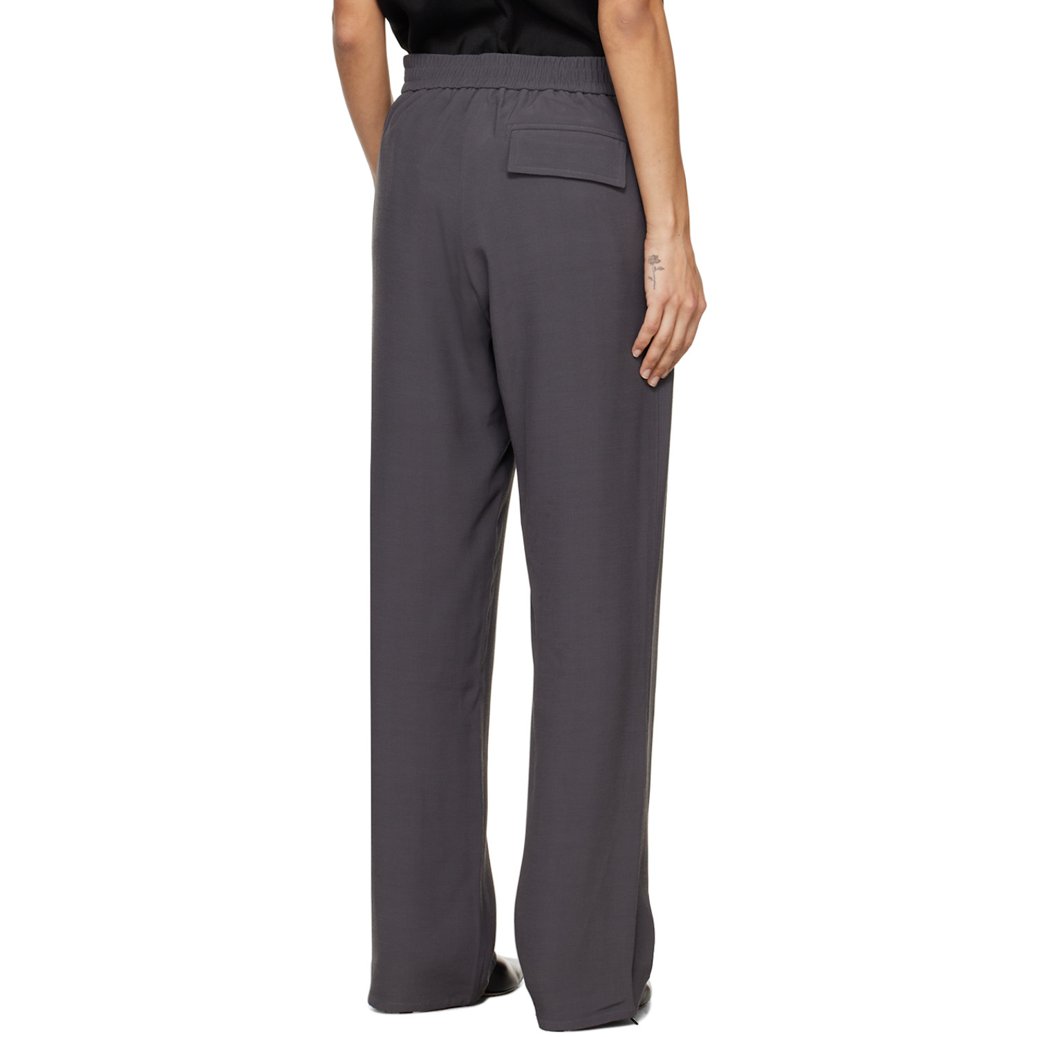  Studio Nicholson Gray Rush Trousers 