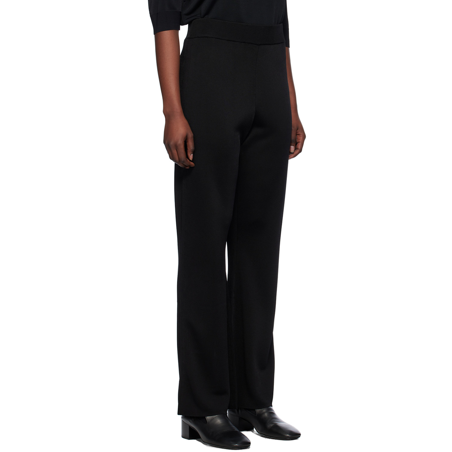  Studio Nicholson Black Linna Trousers 