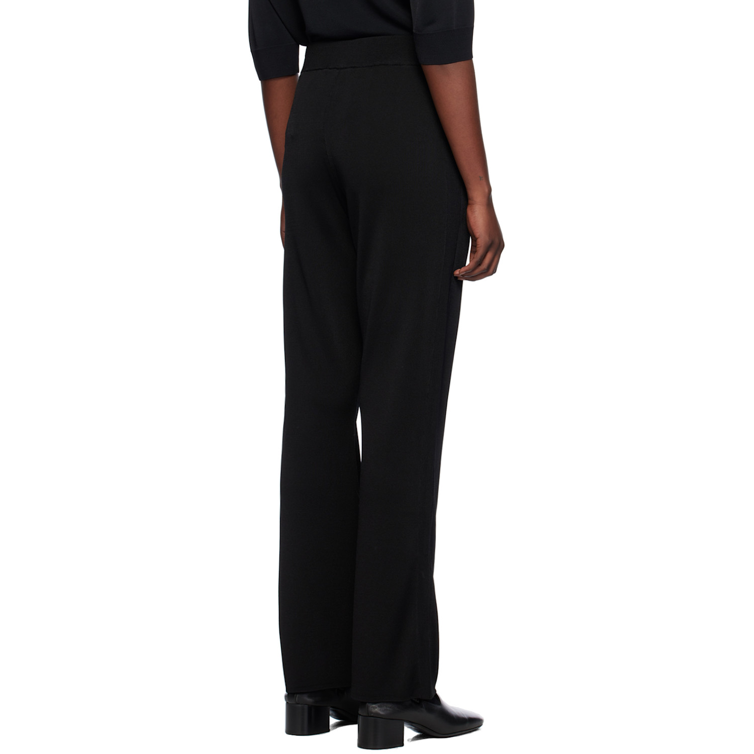  Studio Nicholson Black Linna Trousers 