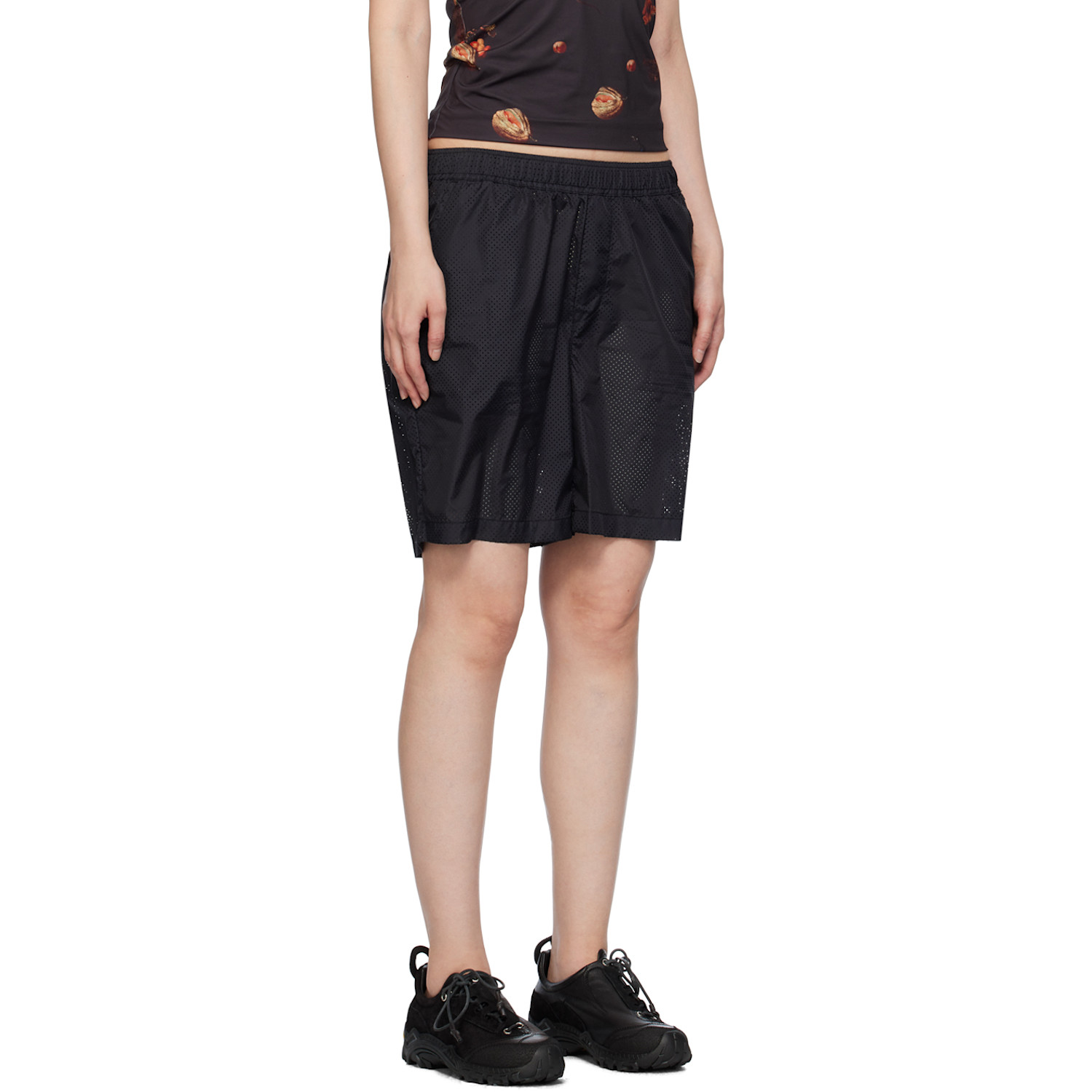  Soulland Black Sander Shorts 