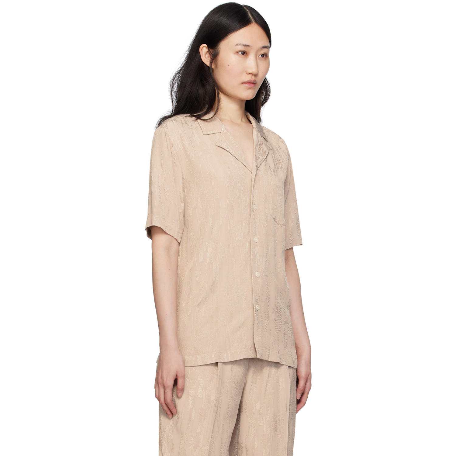  Soulland Beige Orson Shirt 