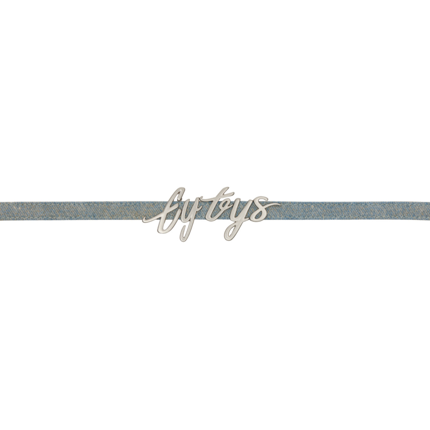 Eytys Blue Script Belt 