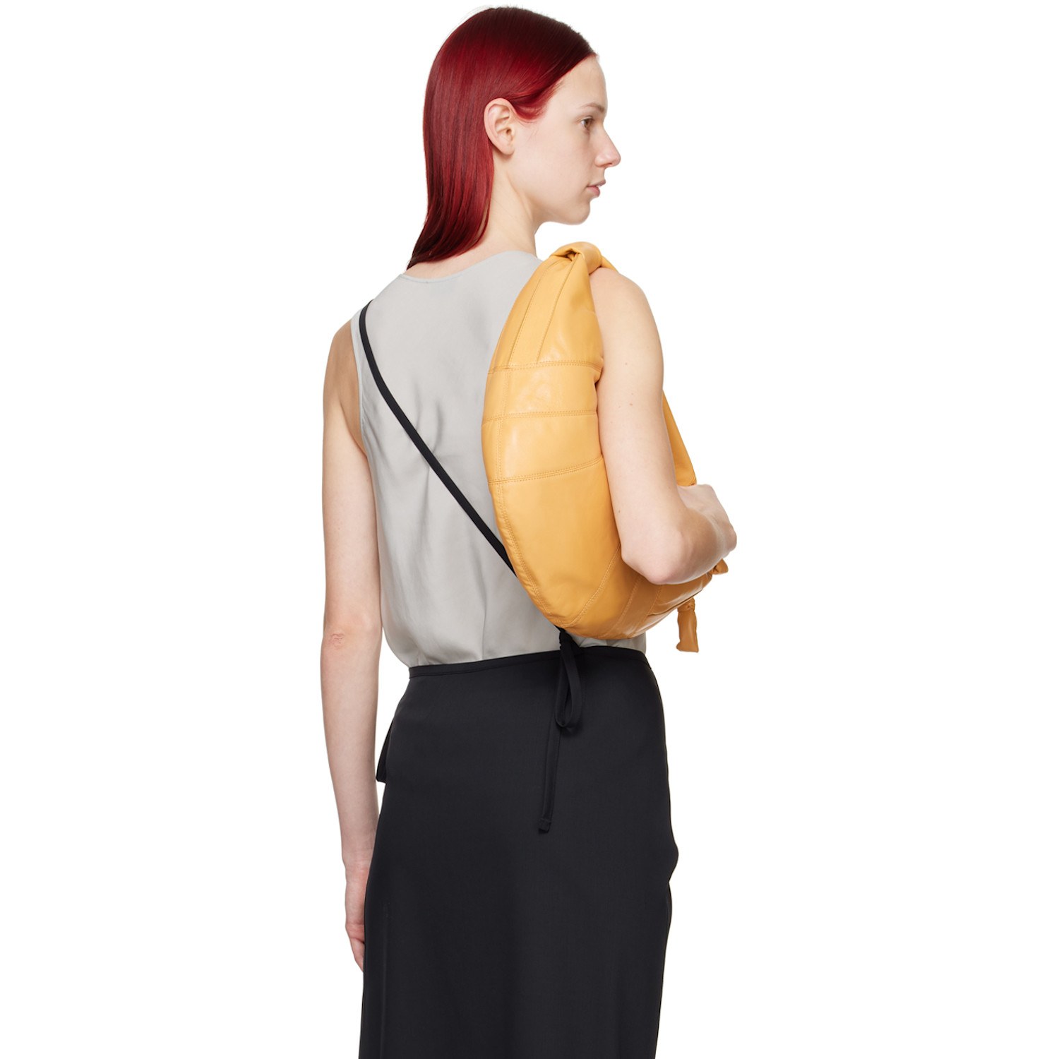  Lemaire Gray Bias-cut Tank Top 