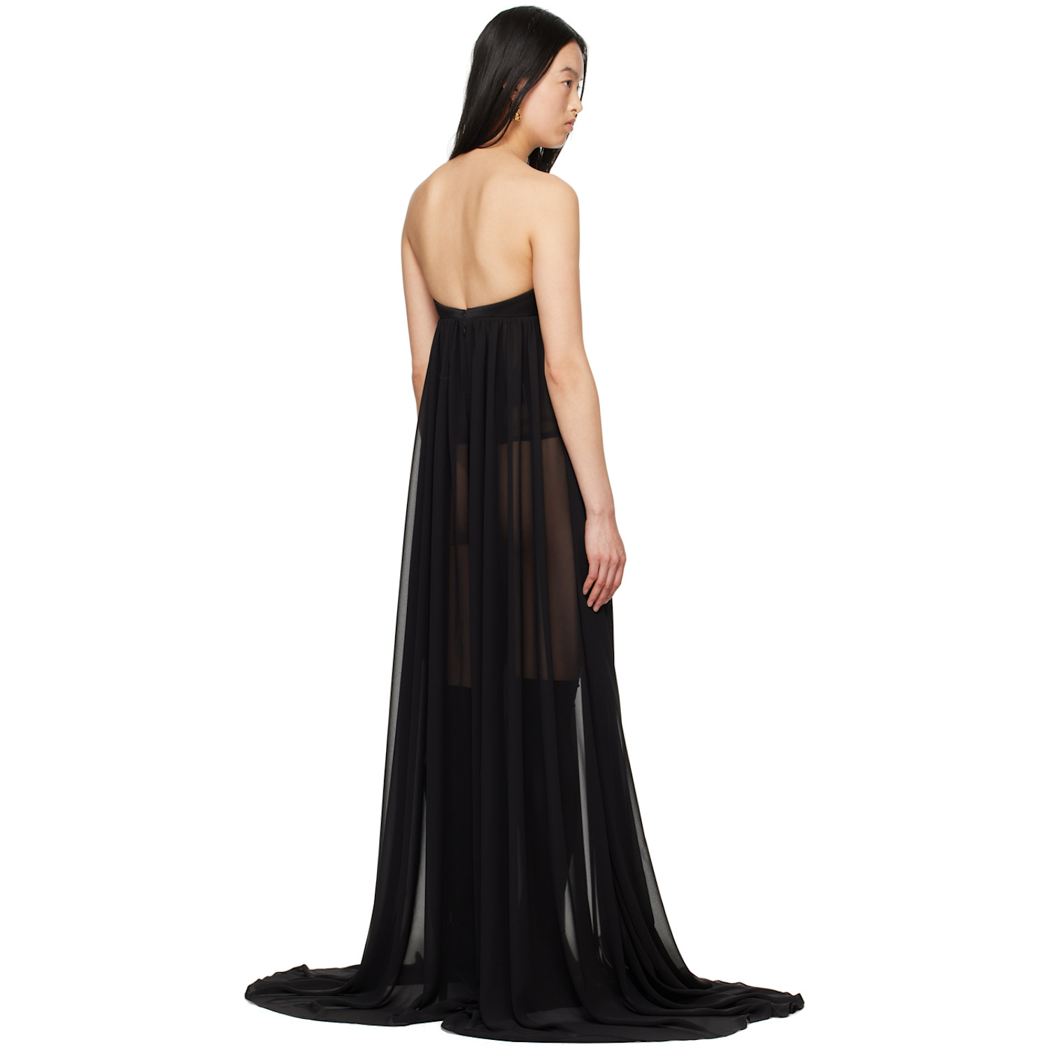  Mônot Black Sweetheart Jumpsuit 