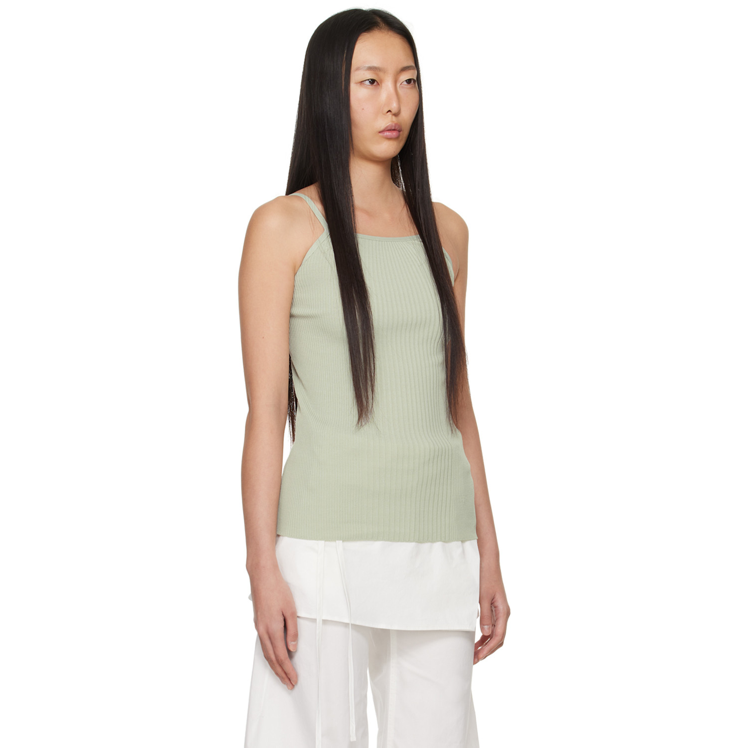 Low Classic Green Halter Neck Camisole 