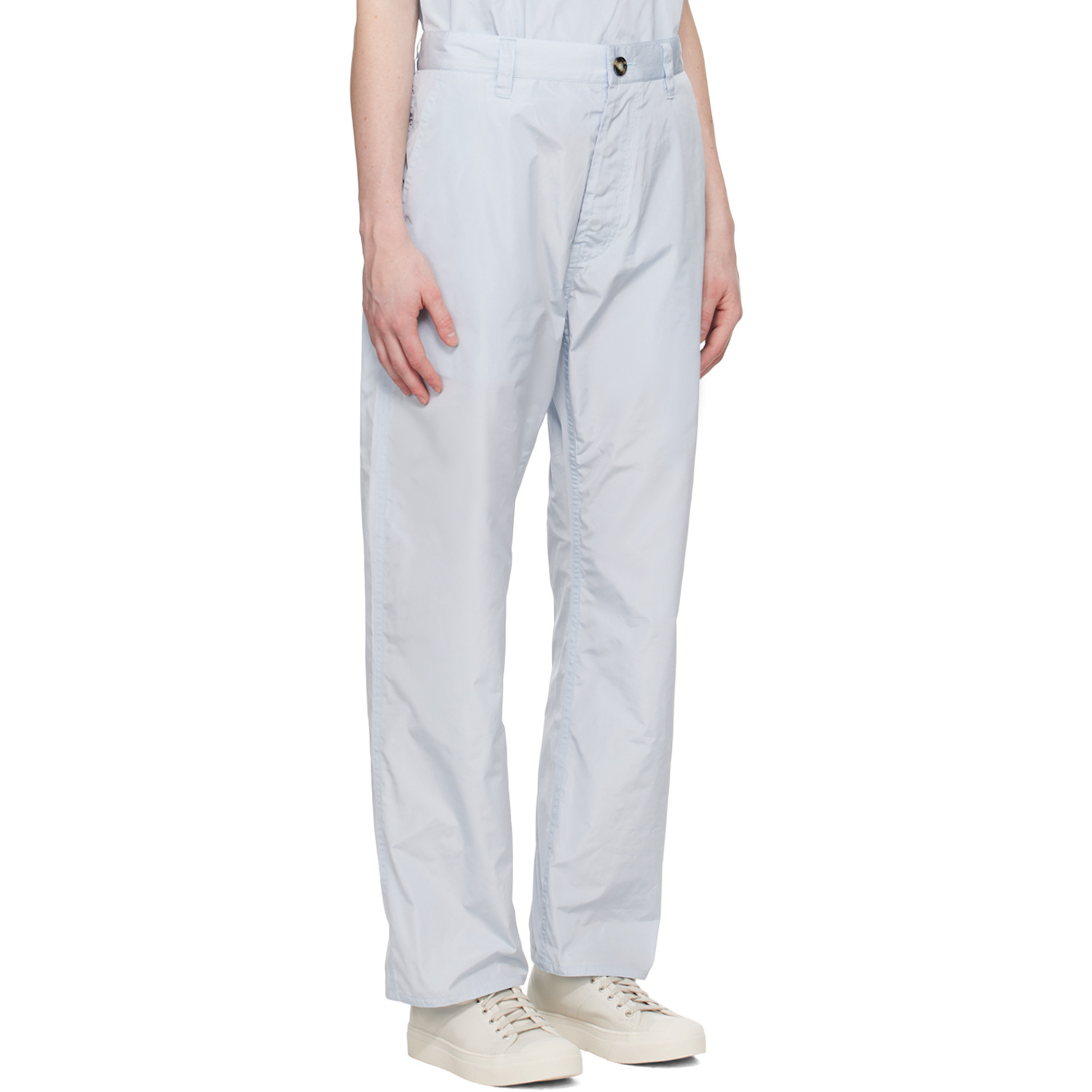  Sofie D'hoore Blue Padova Slim Fit Trousers 