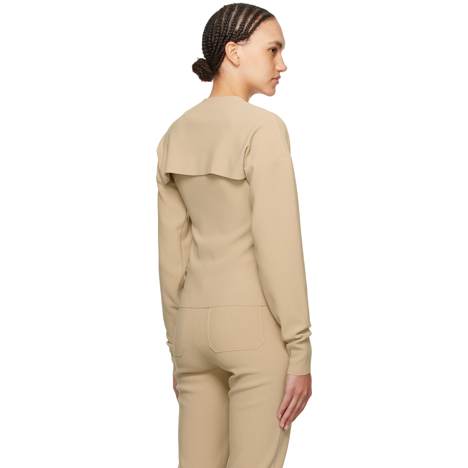  Birrot Beige Lay2 Cardigan 
