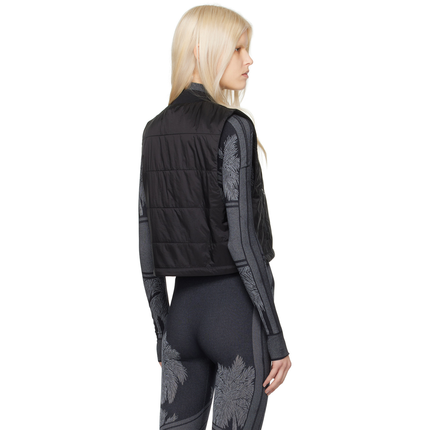  Palm Angels Black Classic Vest 