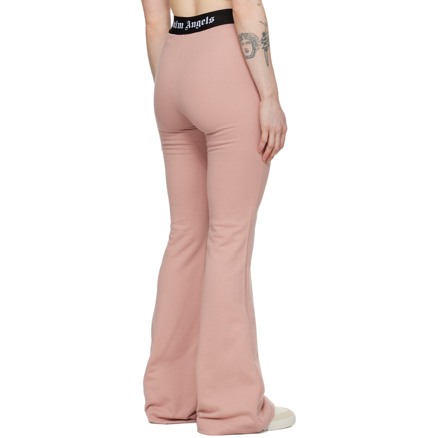  Palm Angels Pink Flared Lounge Pants 