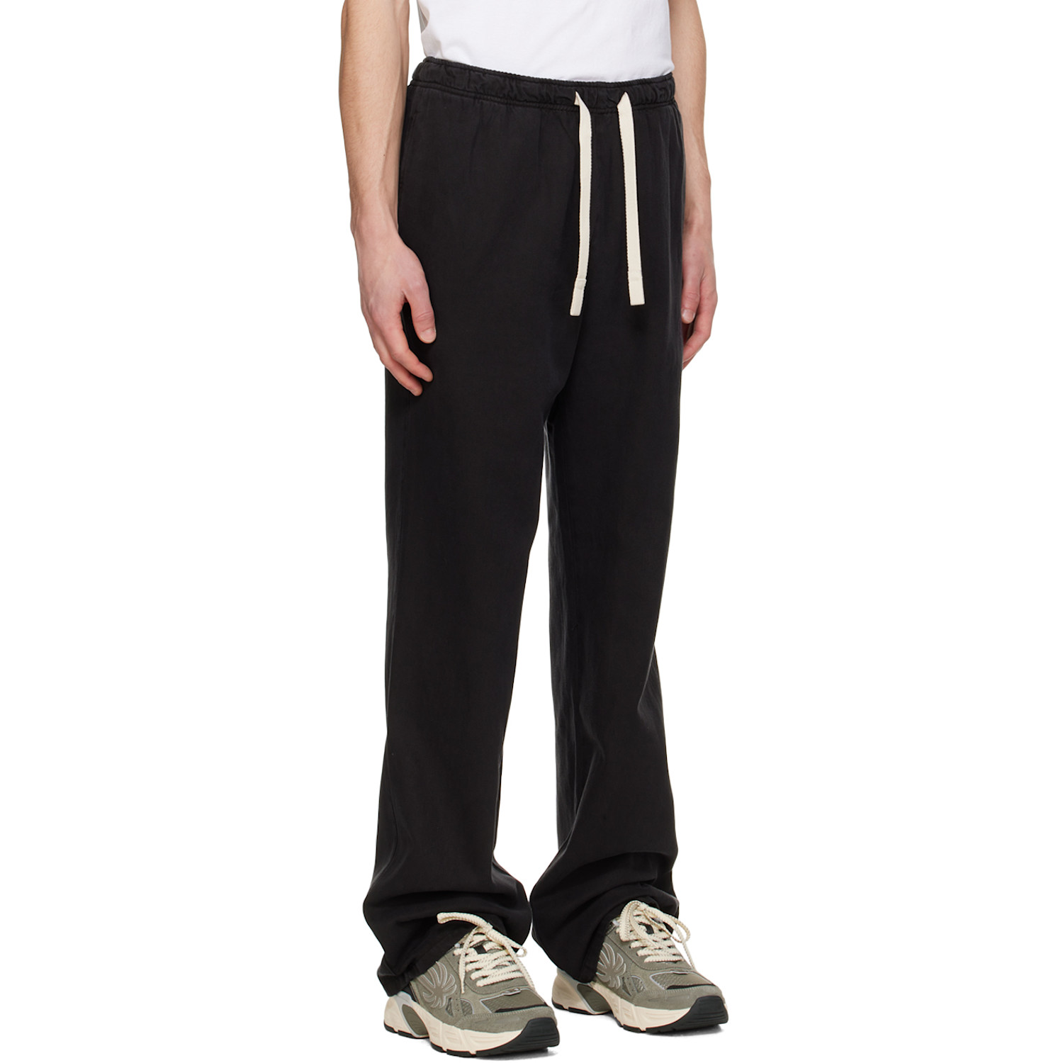  Palm Angels Black Travel Sweatpants 