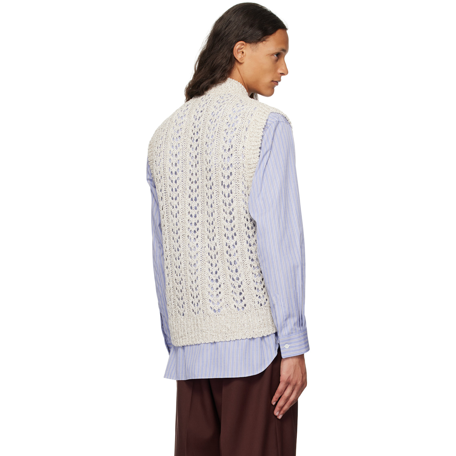  _j.l - A.l_ Beige Redos Vest 