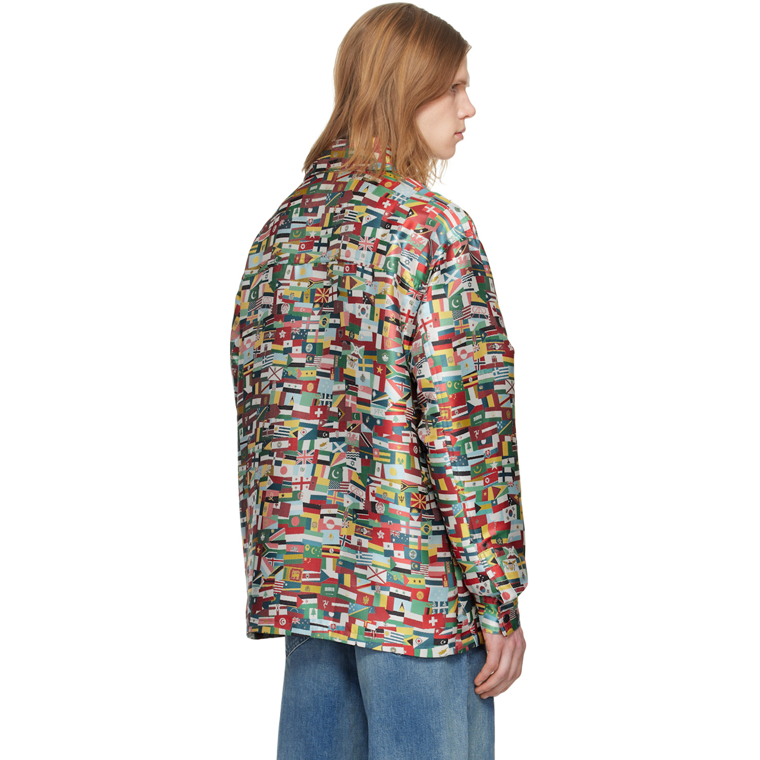  Rta Multicolor Chest Pockets Jacket 