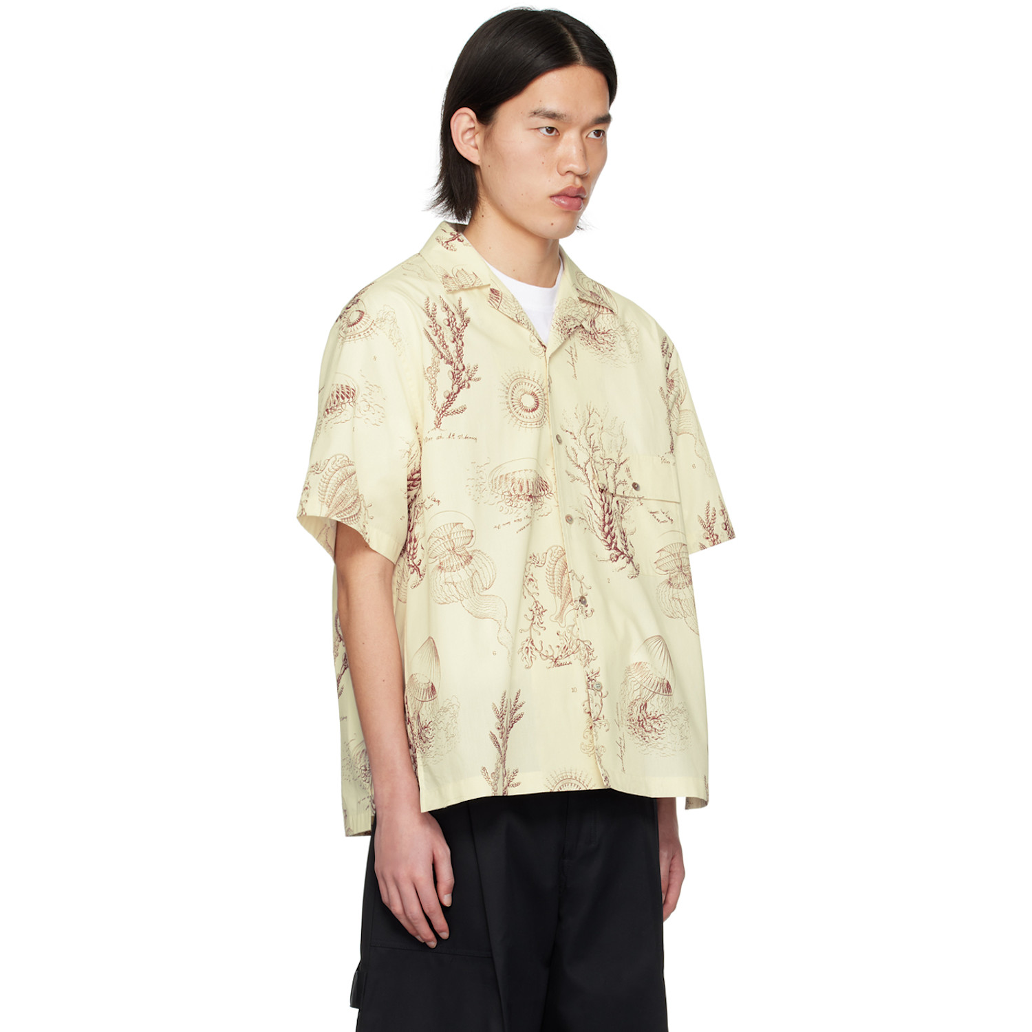  Wooyoungmi Off-white Graphic Shirt 