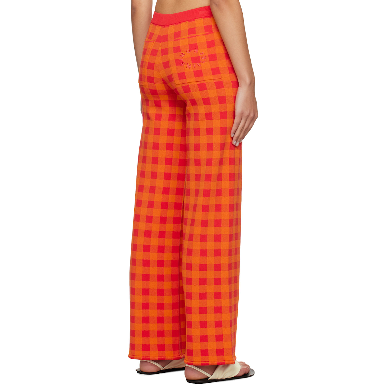  Simonmiller Orange Jabber Trousers 