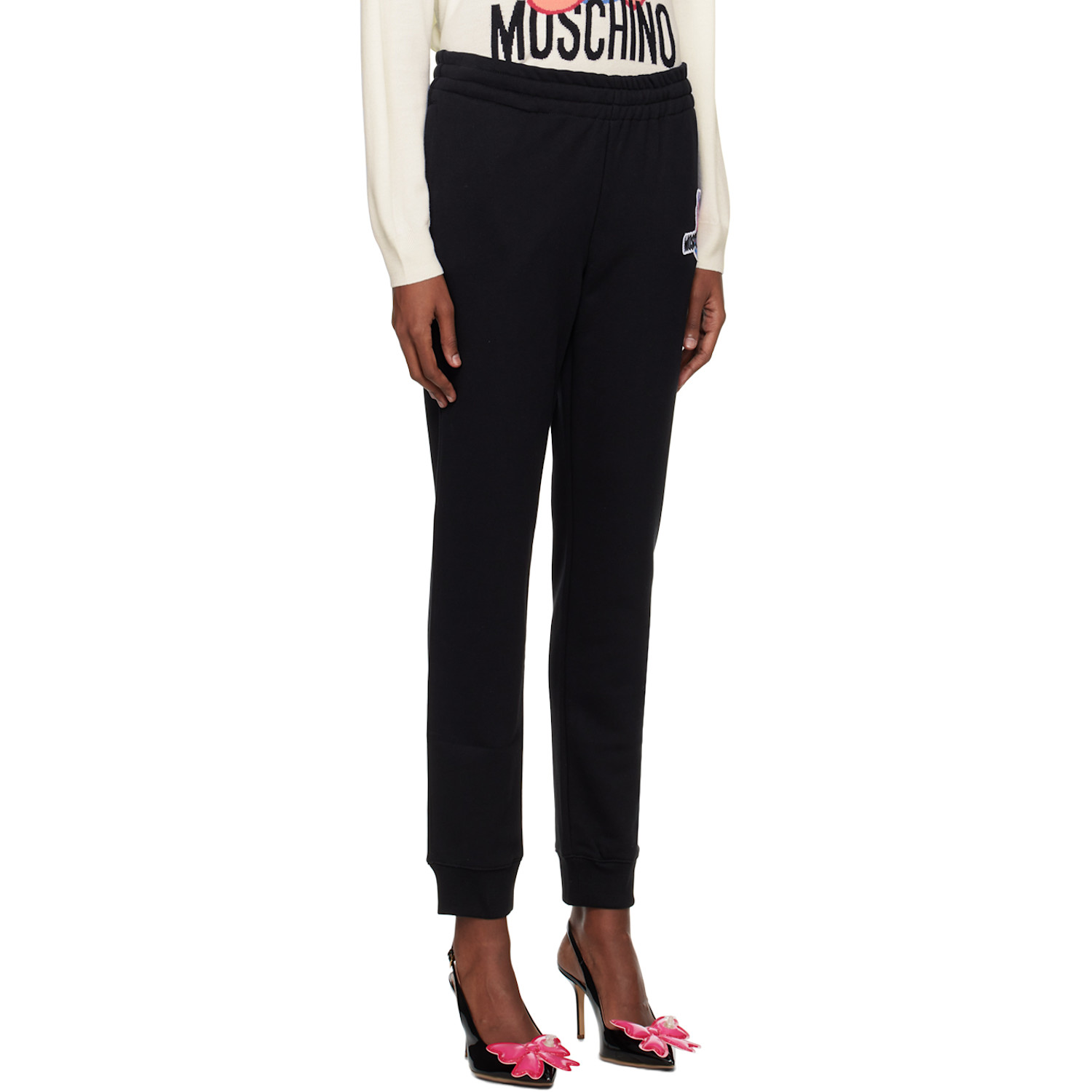  Moschino Black Puzzle Bobble Lounge Pants 