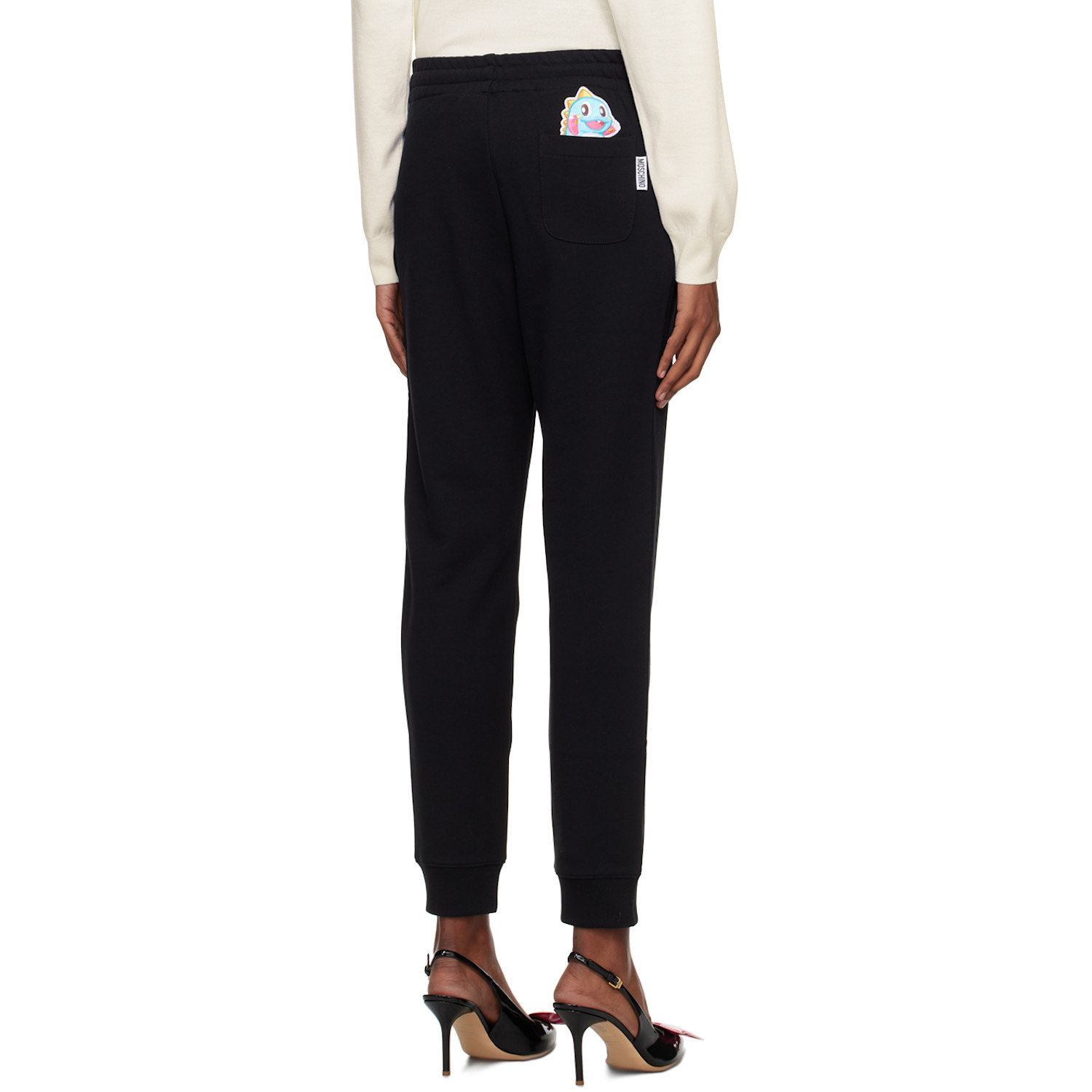  Moschino Black Puzzle Bobble Lounge Pants 