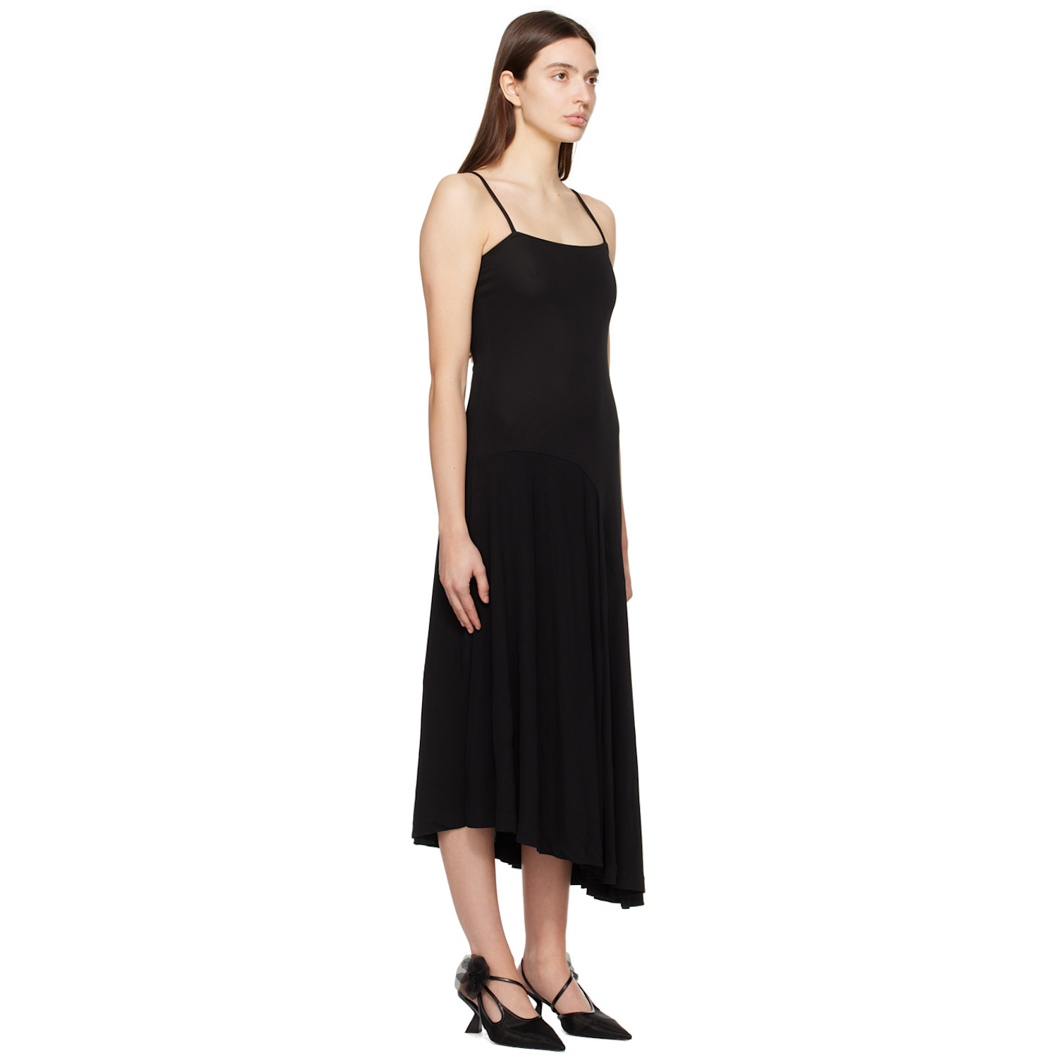  Bite Black Contour Midi Dress 