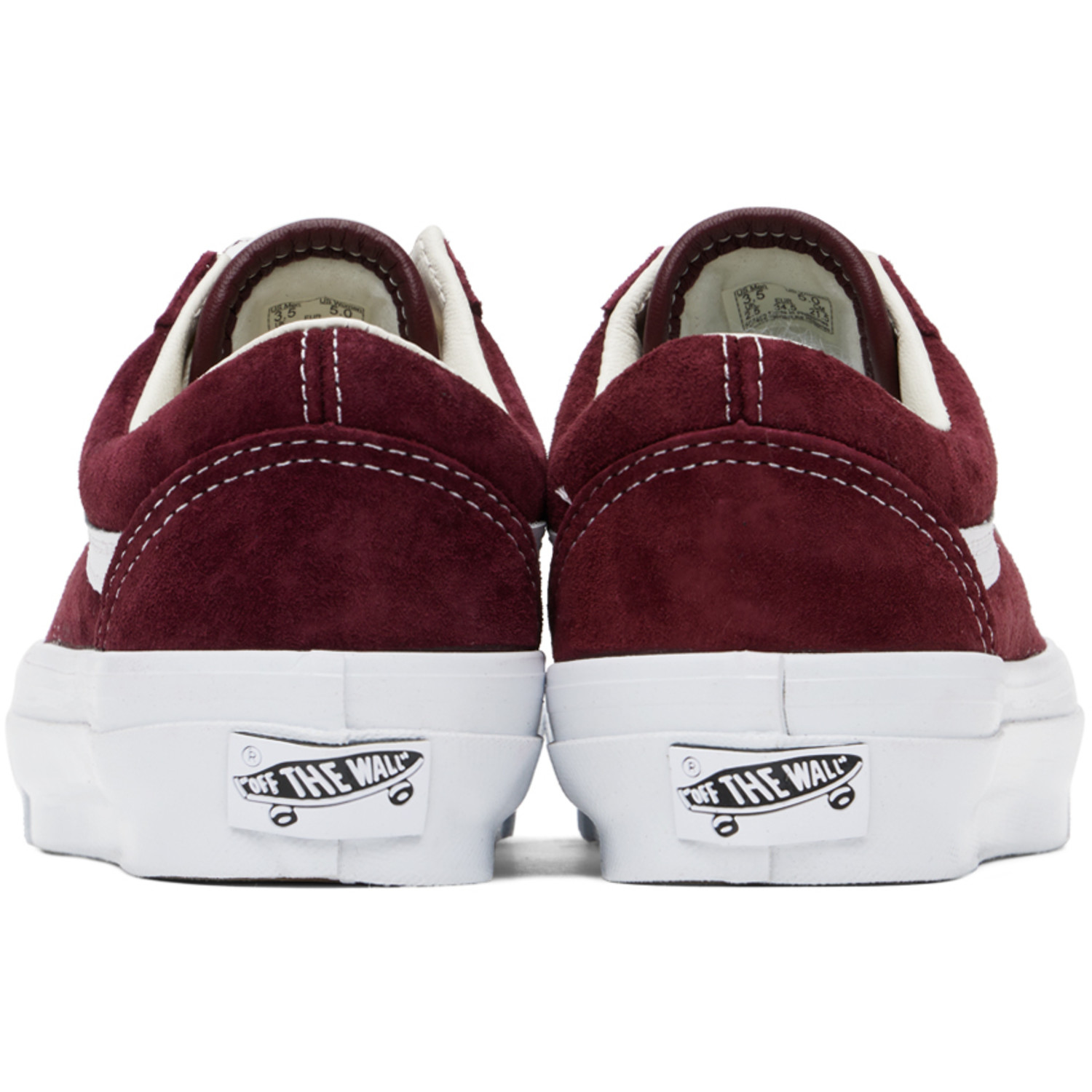  Vans Burgundy Premium Old Skool 36 Sneakers 