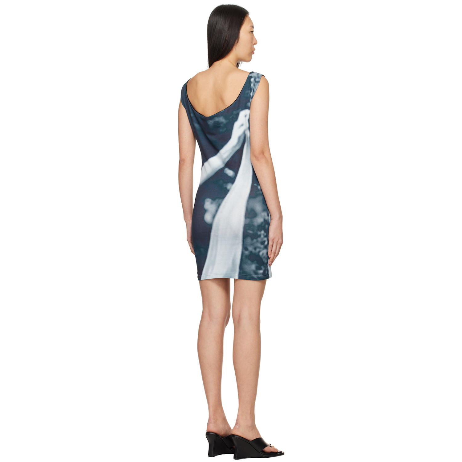  Elliss Ssense Exclusive Blue Serenity Minidress 